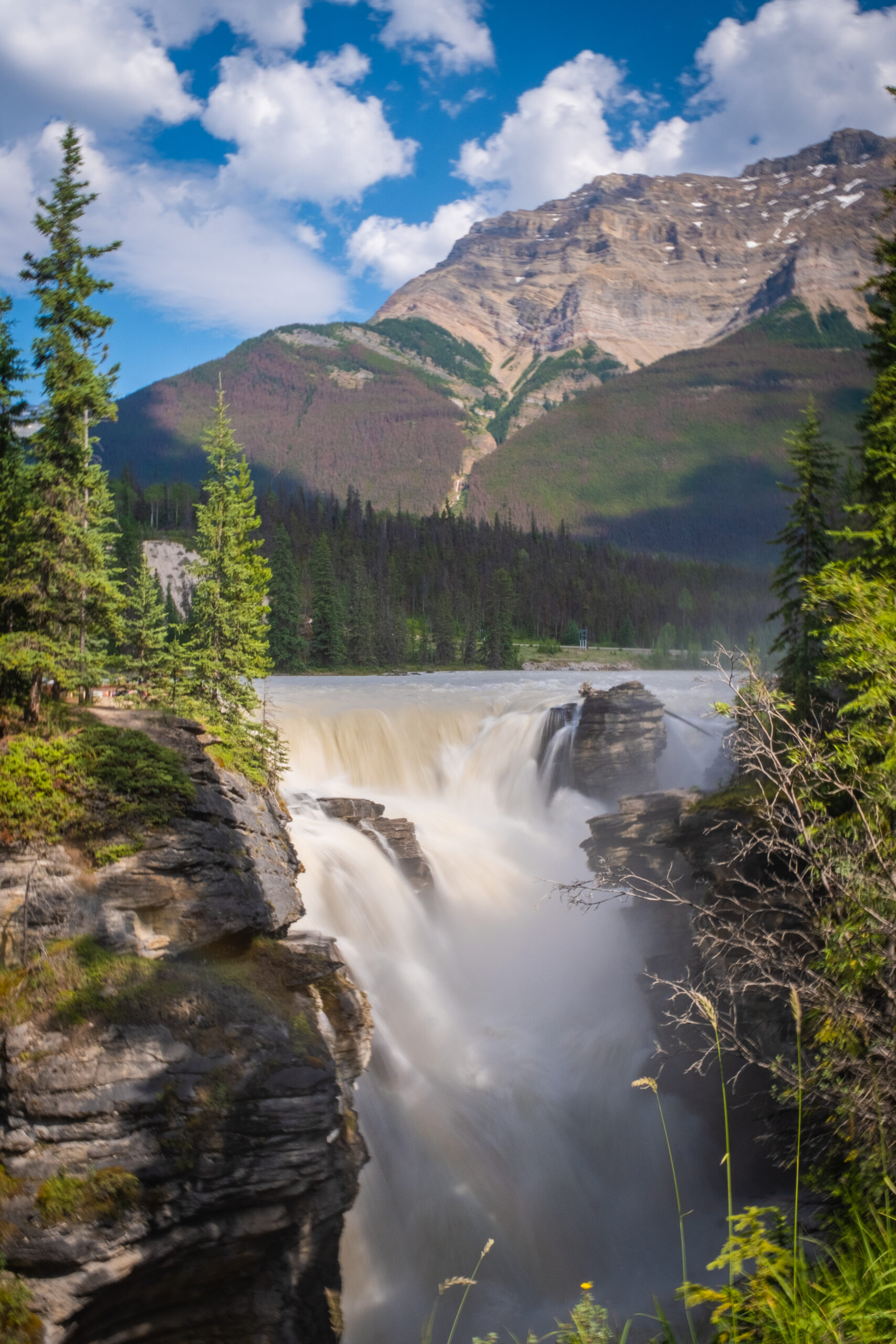 Icefields Parkway Athabasca Falls