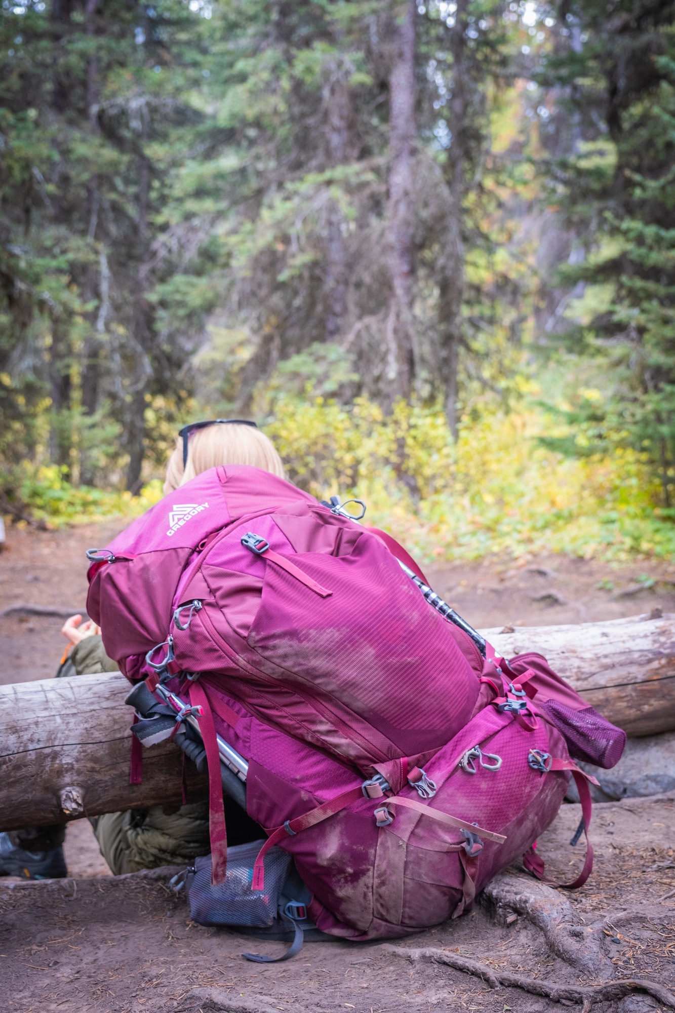 Backpack on Mount Assiniboine Trip