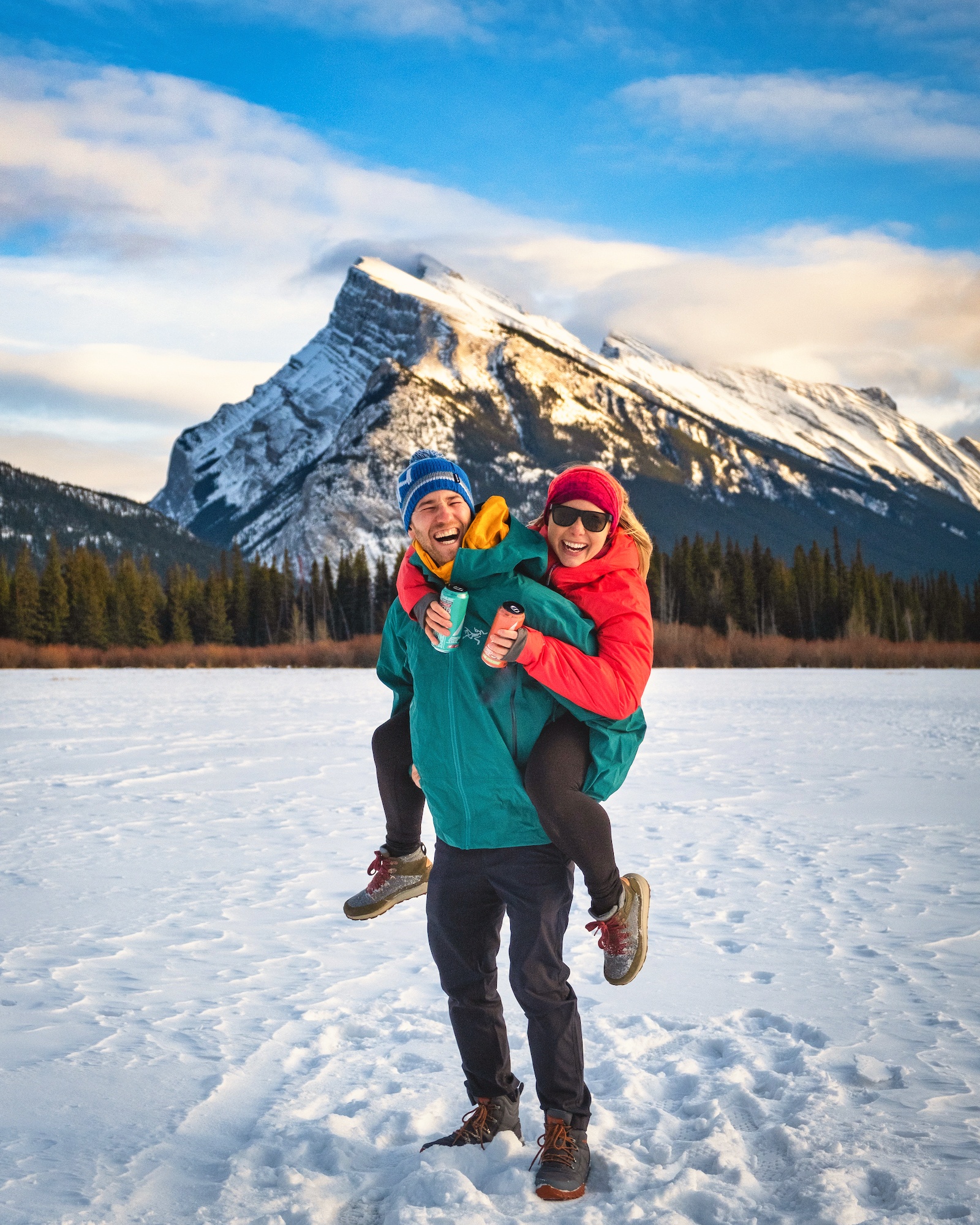 Champagne and Chanel, Banff Candada, Hiking, Athletic Wear