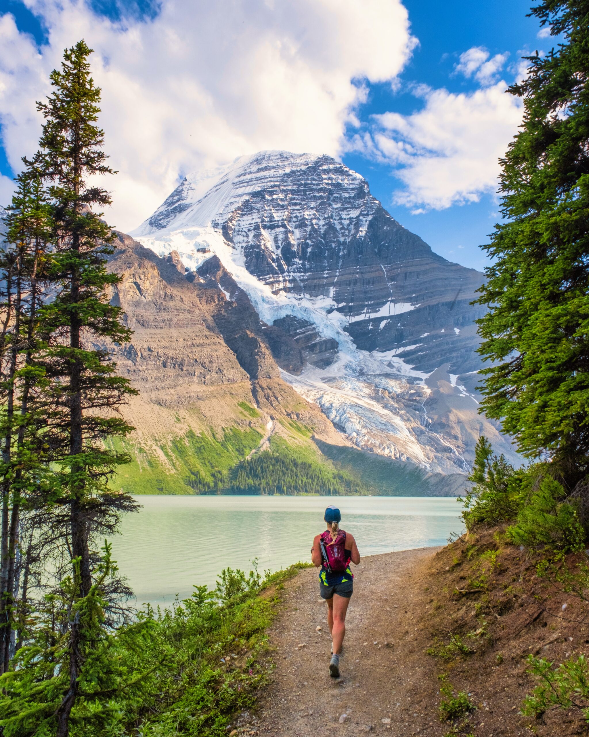 Berg lake 2025 backcountry camping