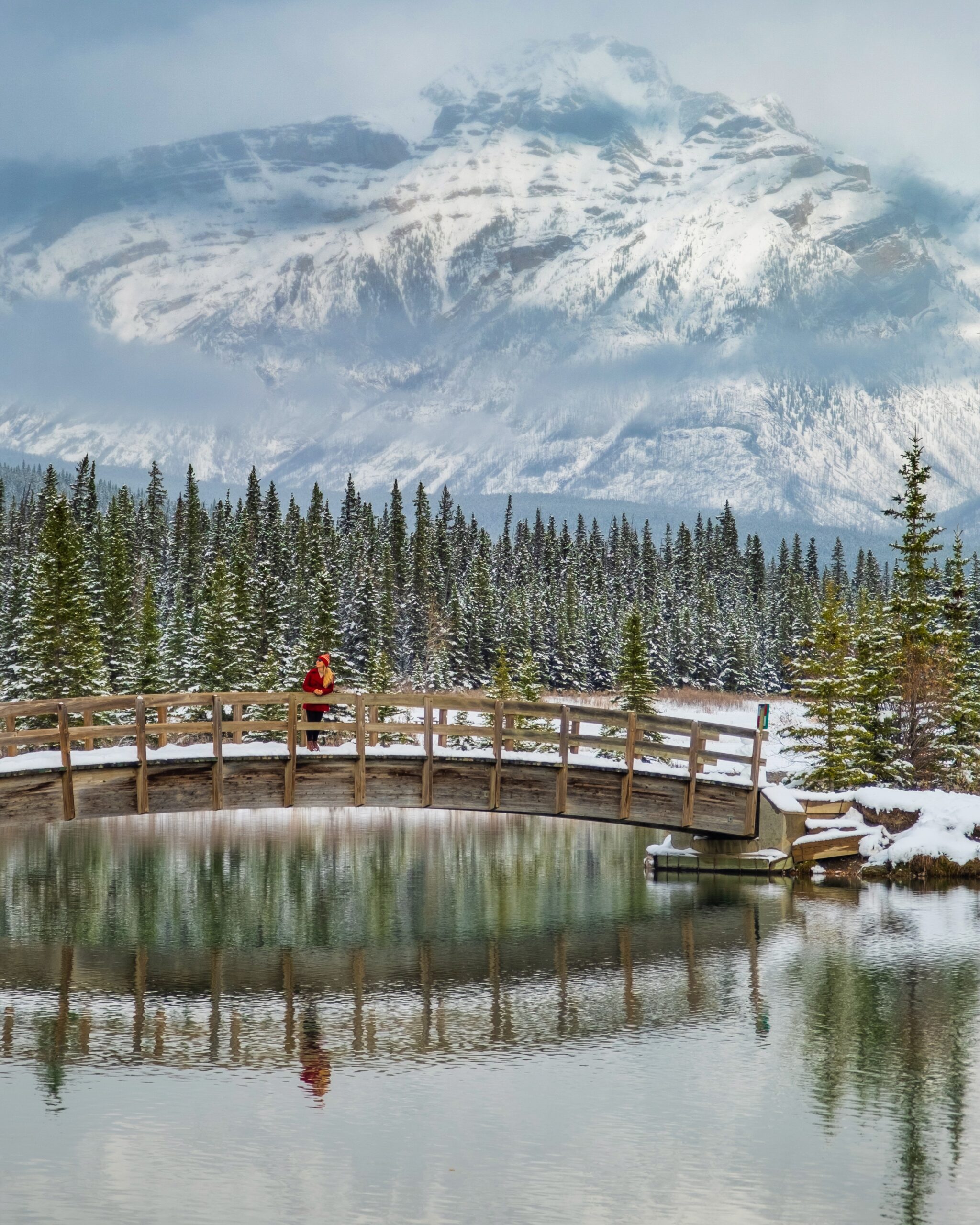 Cascade Ponds in Winter