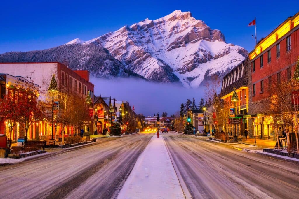 Parking in Banff