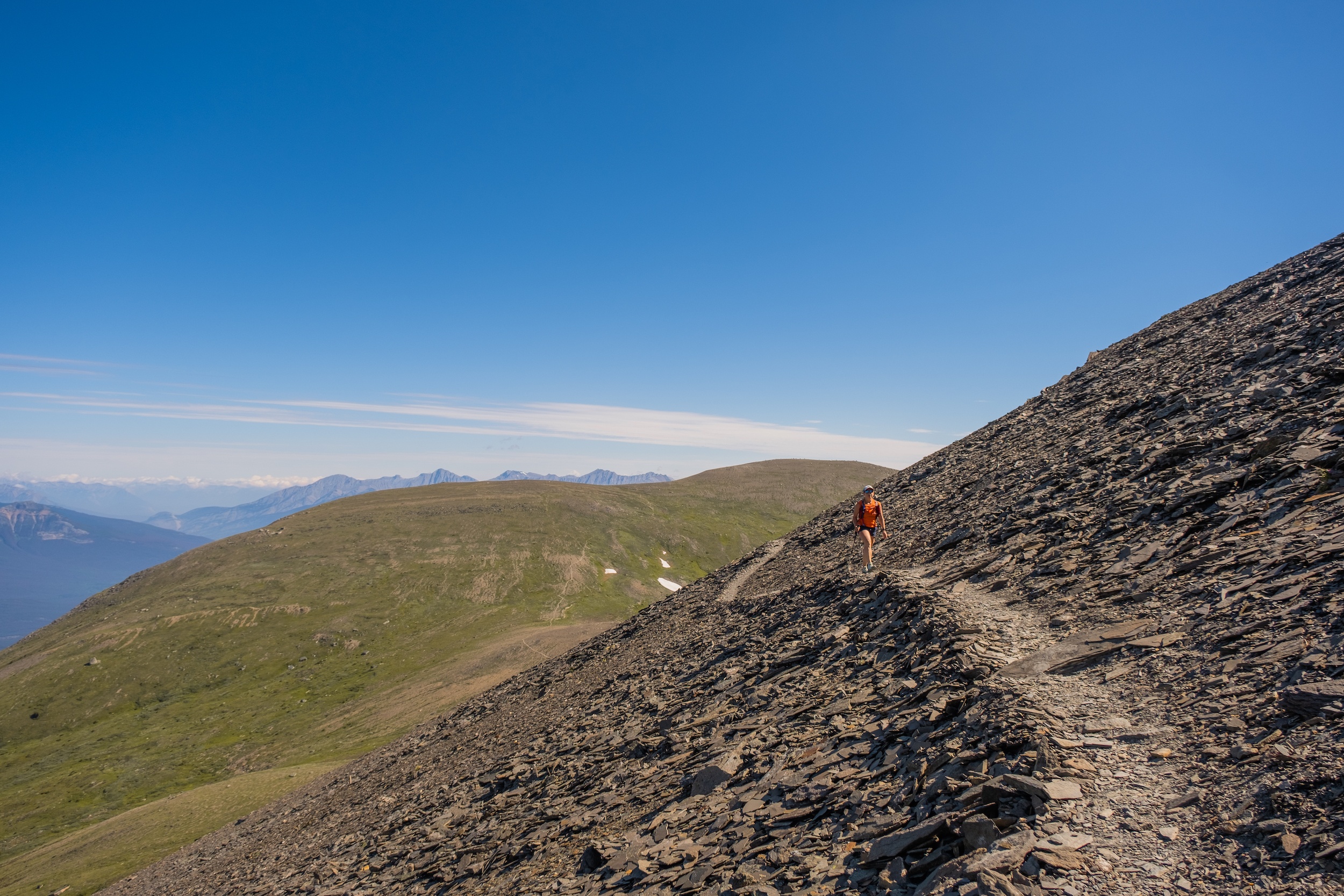 Indian Ridge Path Whsitler Peak Behind