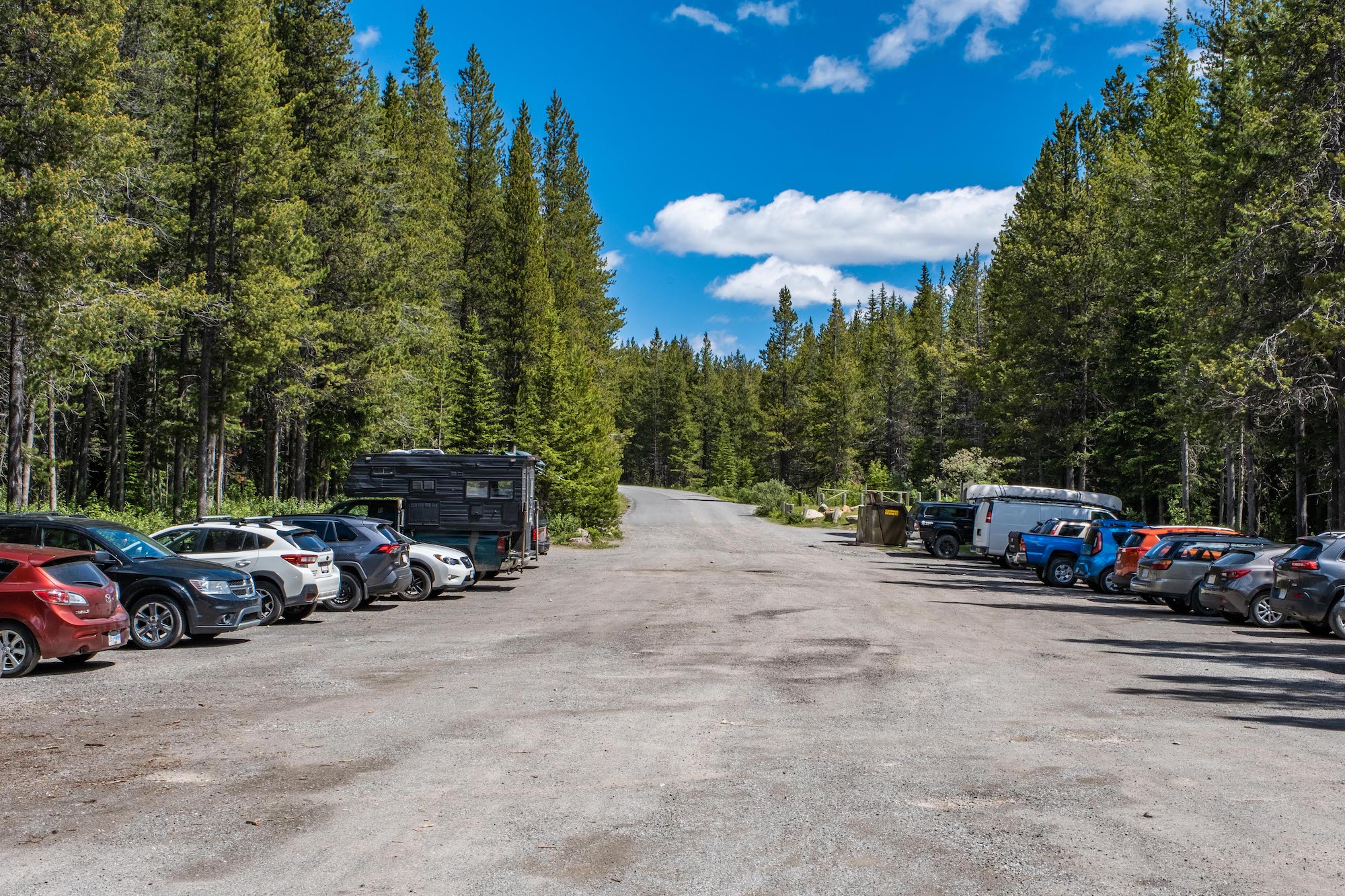 Lake O'Hara Parking Lot