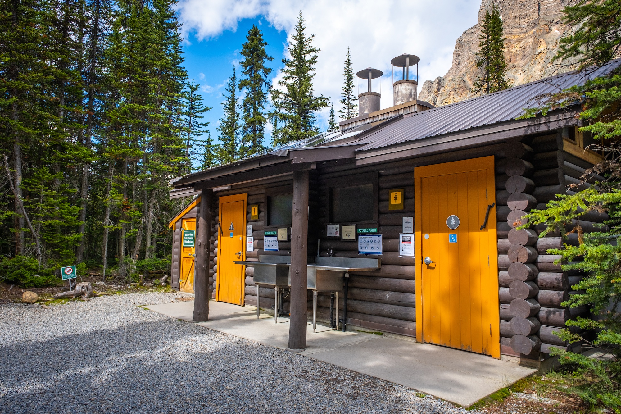 Lake O'Hara Bathroom