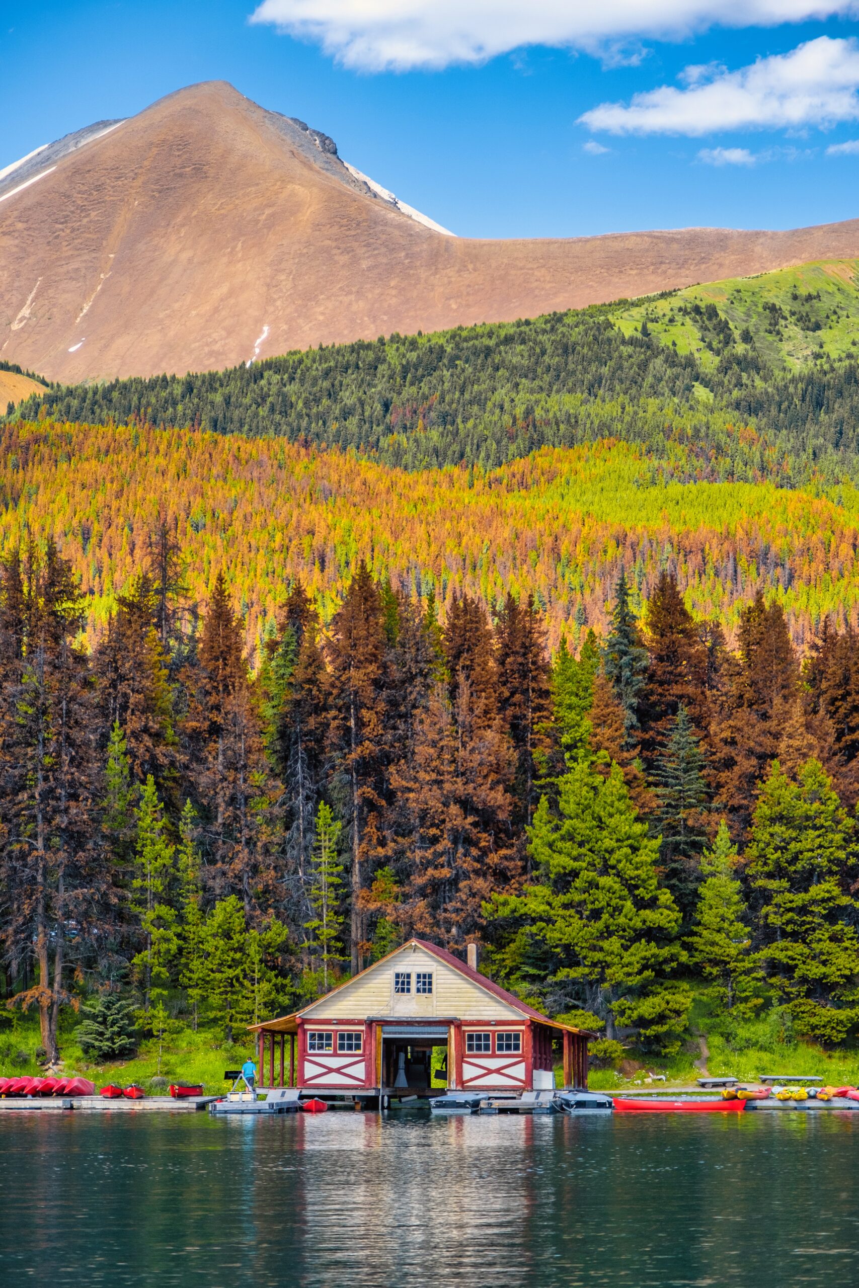 Maligne Lake Boathouse