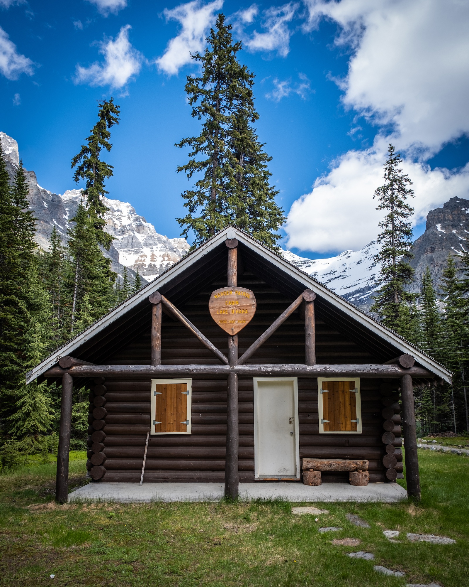 Warden Cabin at Lake O'Hara