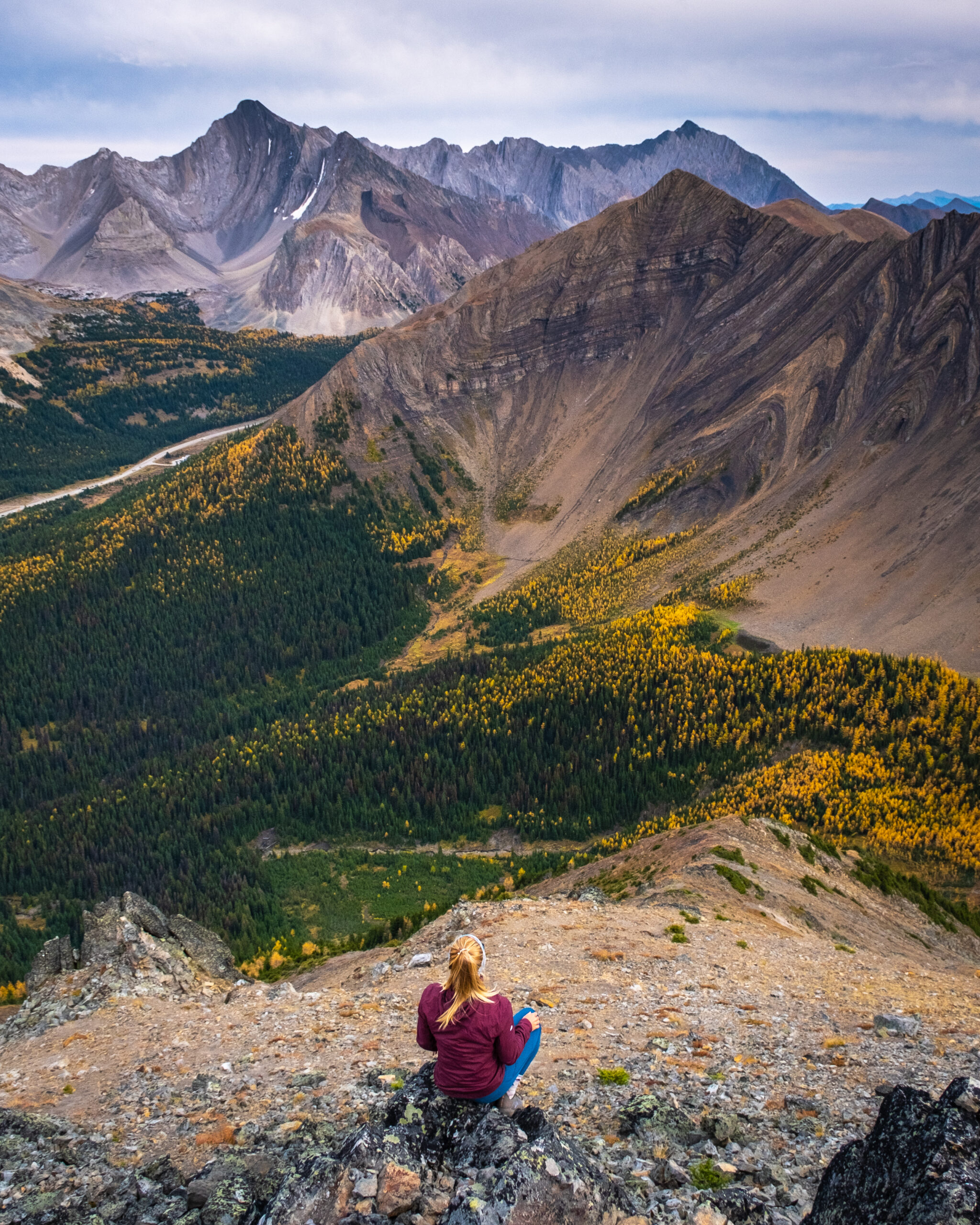 the best view from pocaterra ridge