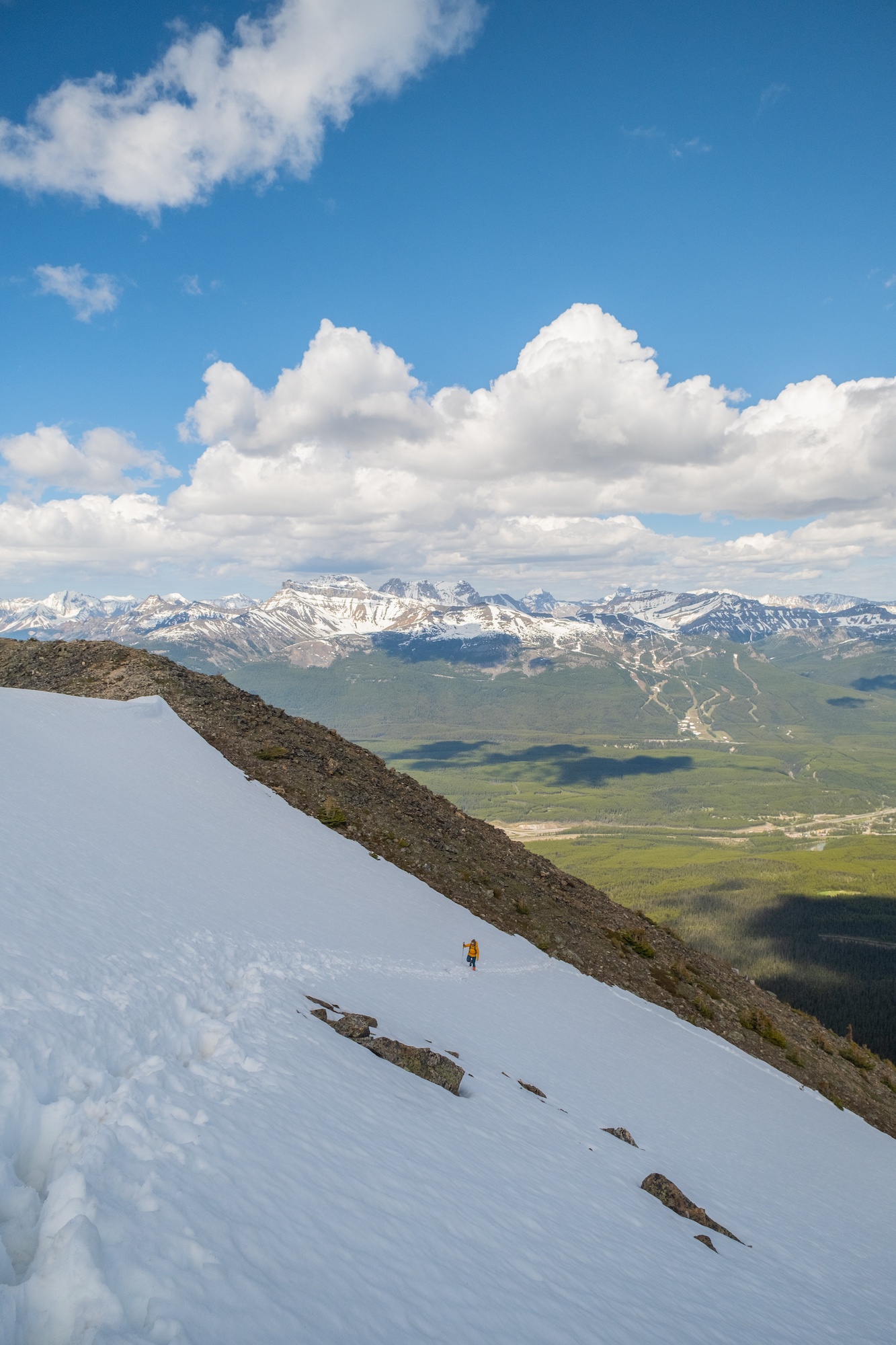 Slope To Summit Of Mount St Piran