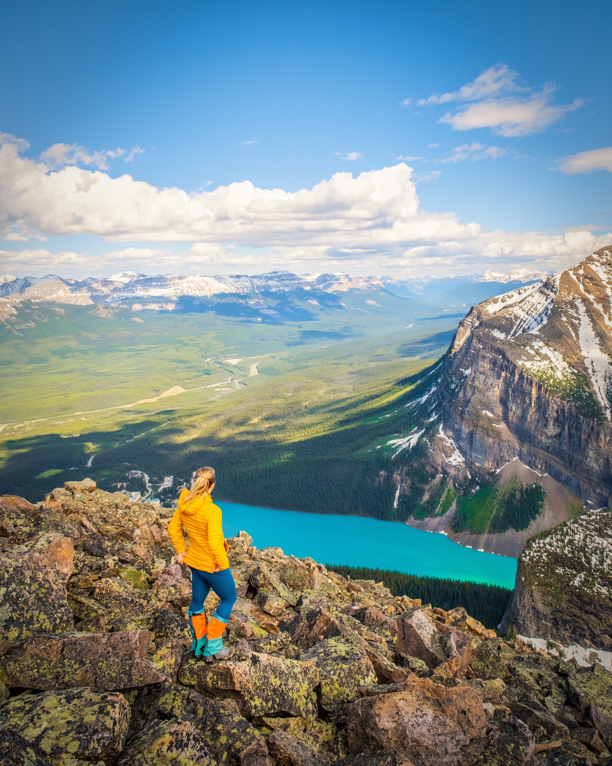 Natasha View of Lake Louise From Mount St. Piran