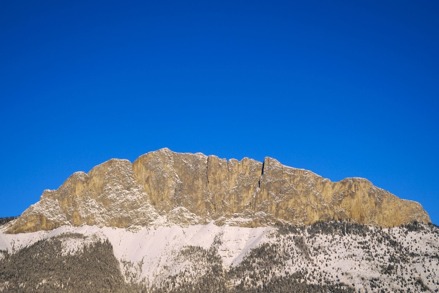 mountains in Banff