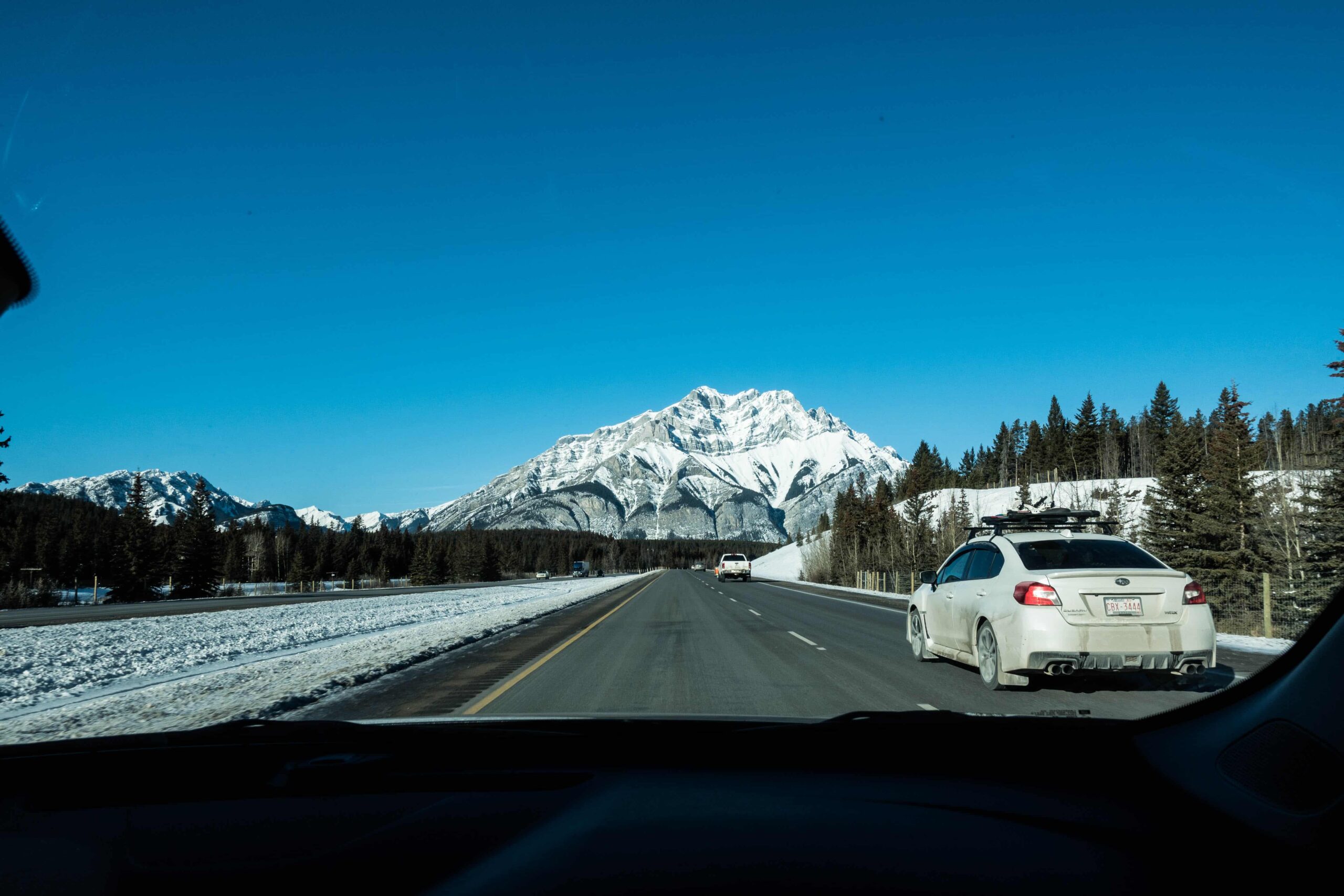 Banff to Lake Louise: By Car