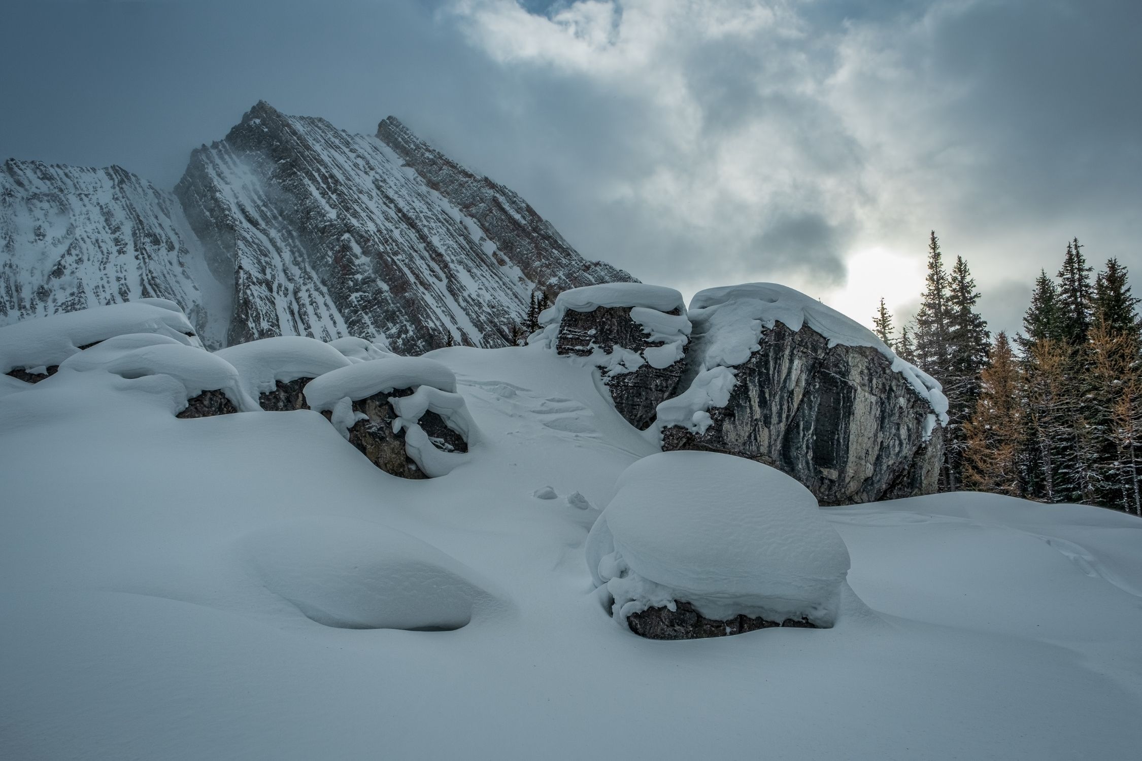 Chester Lake Snowshoe