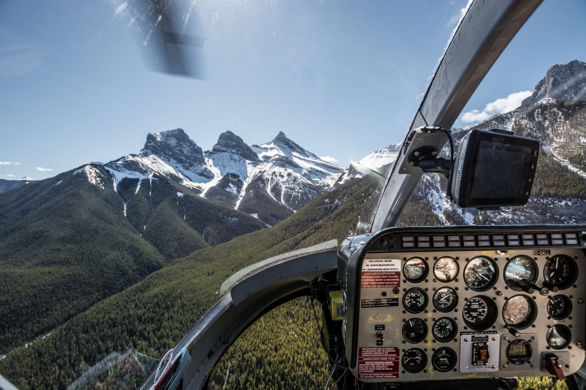 helicopter tours alberta