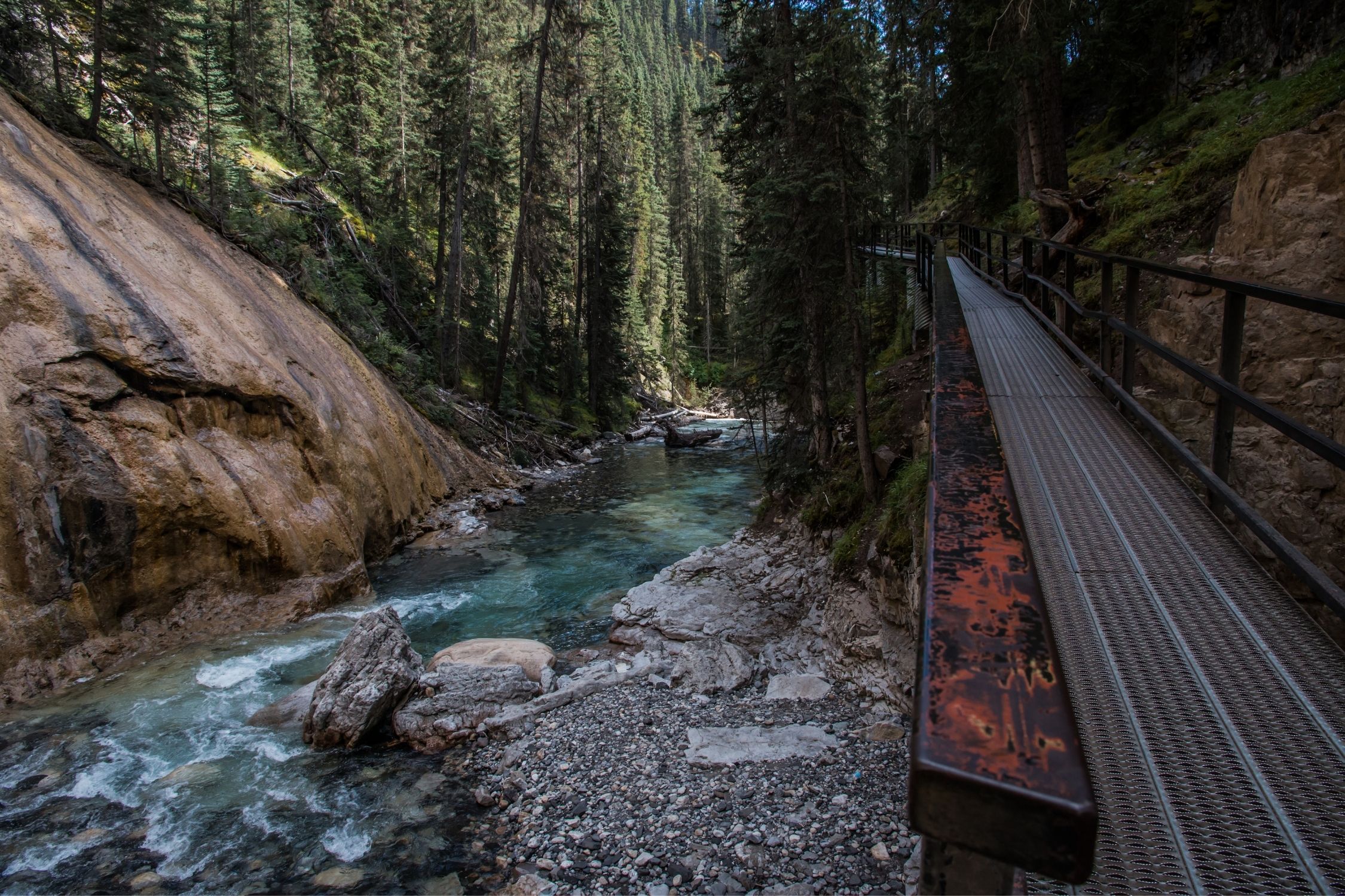 Johnston Canyon Raised Platform