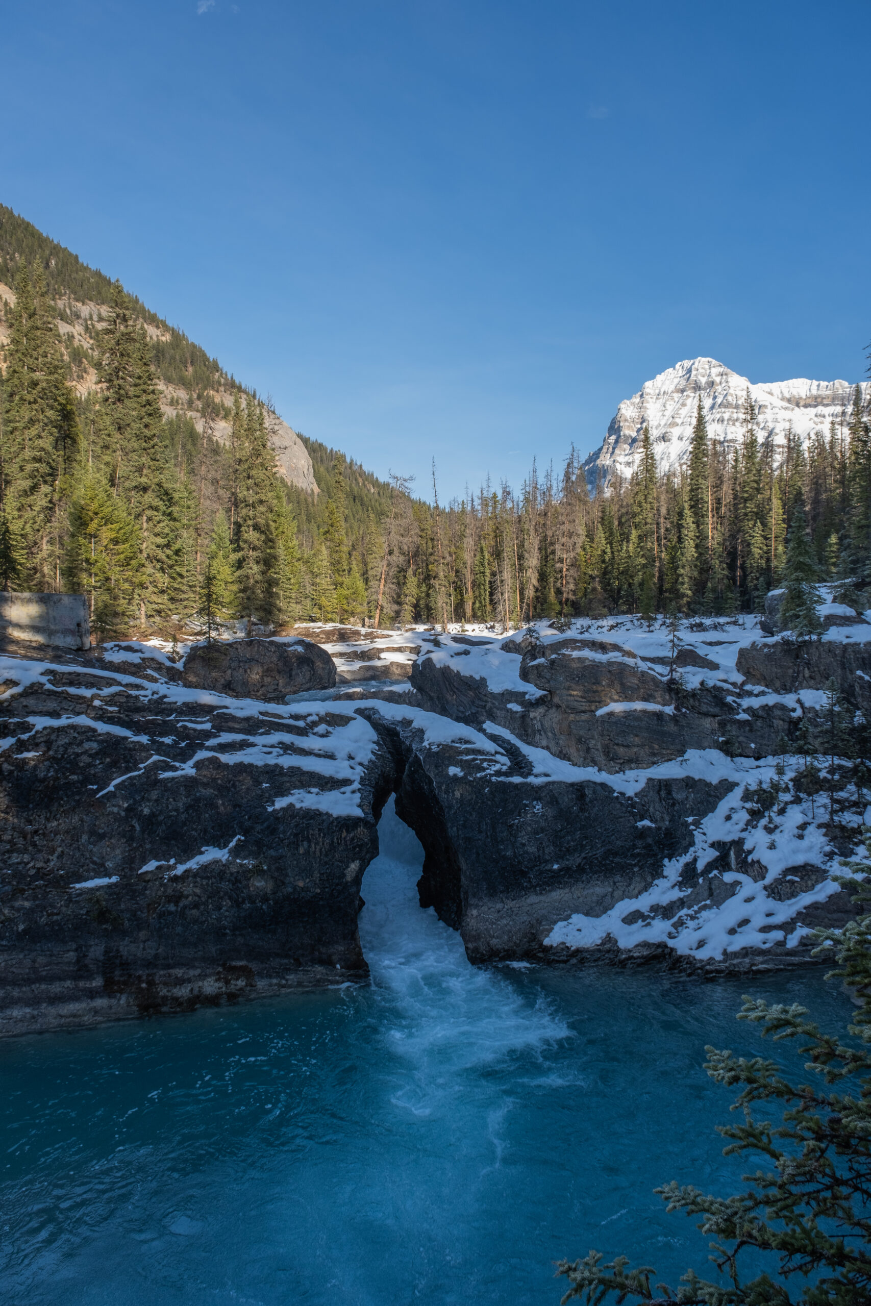 natural bridge in yoho