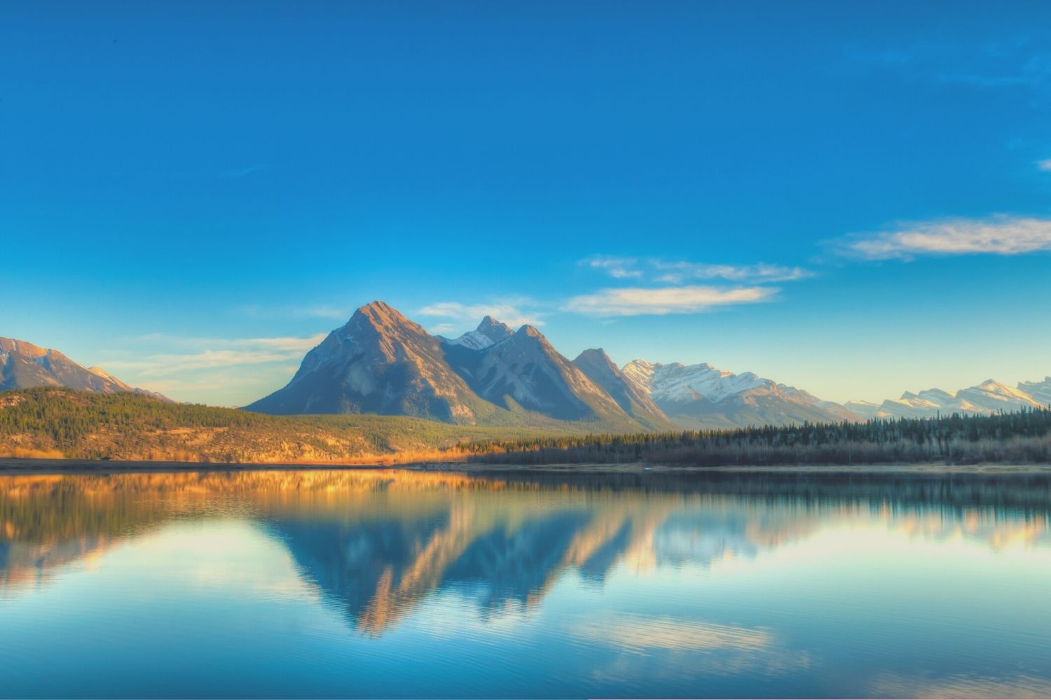 Abraham Lake in Alberta