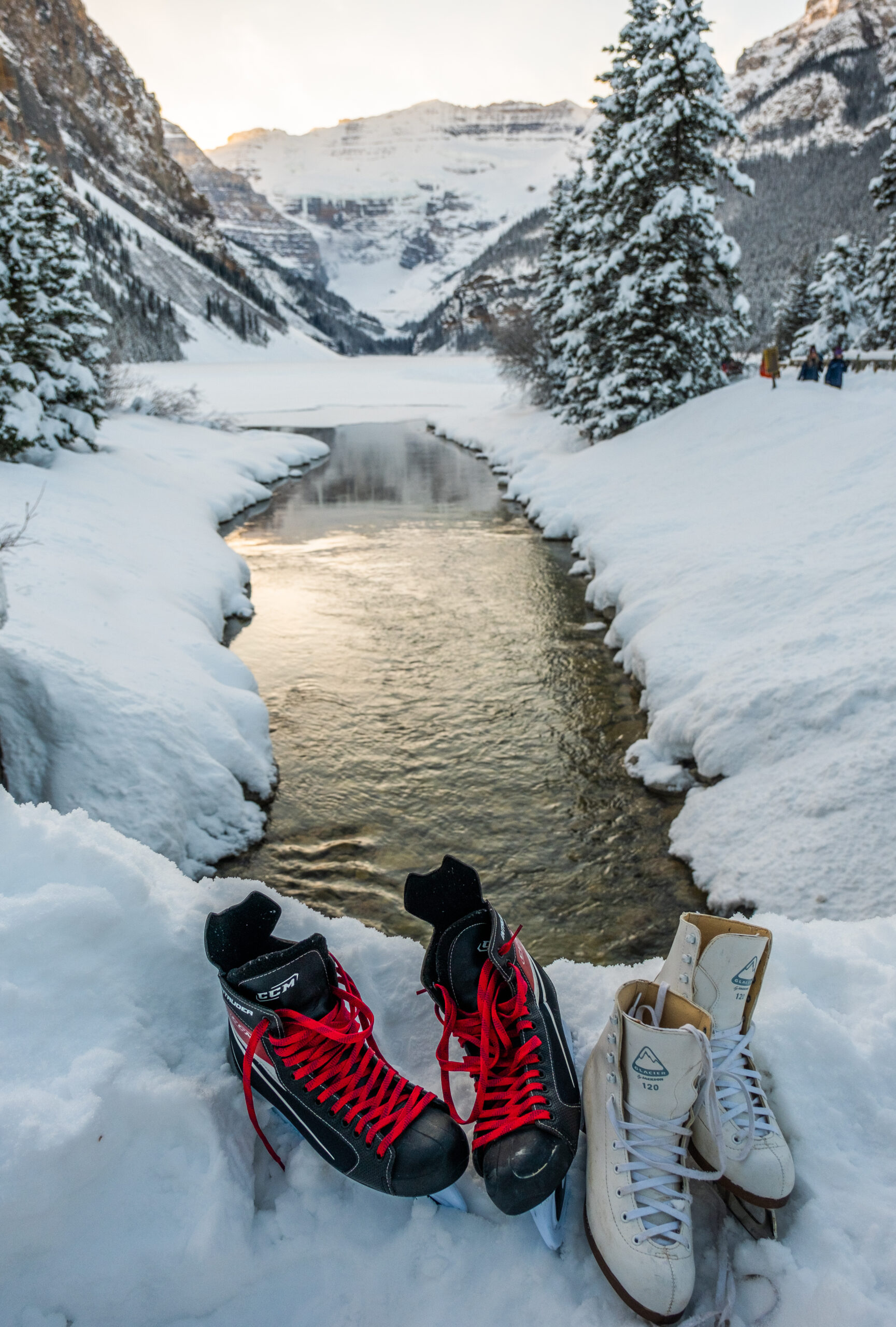 Lake Louise Ice Skating - One of the Best Things to do in Banff in Winter 