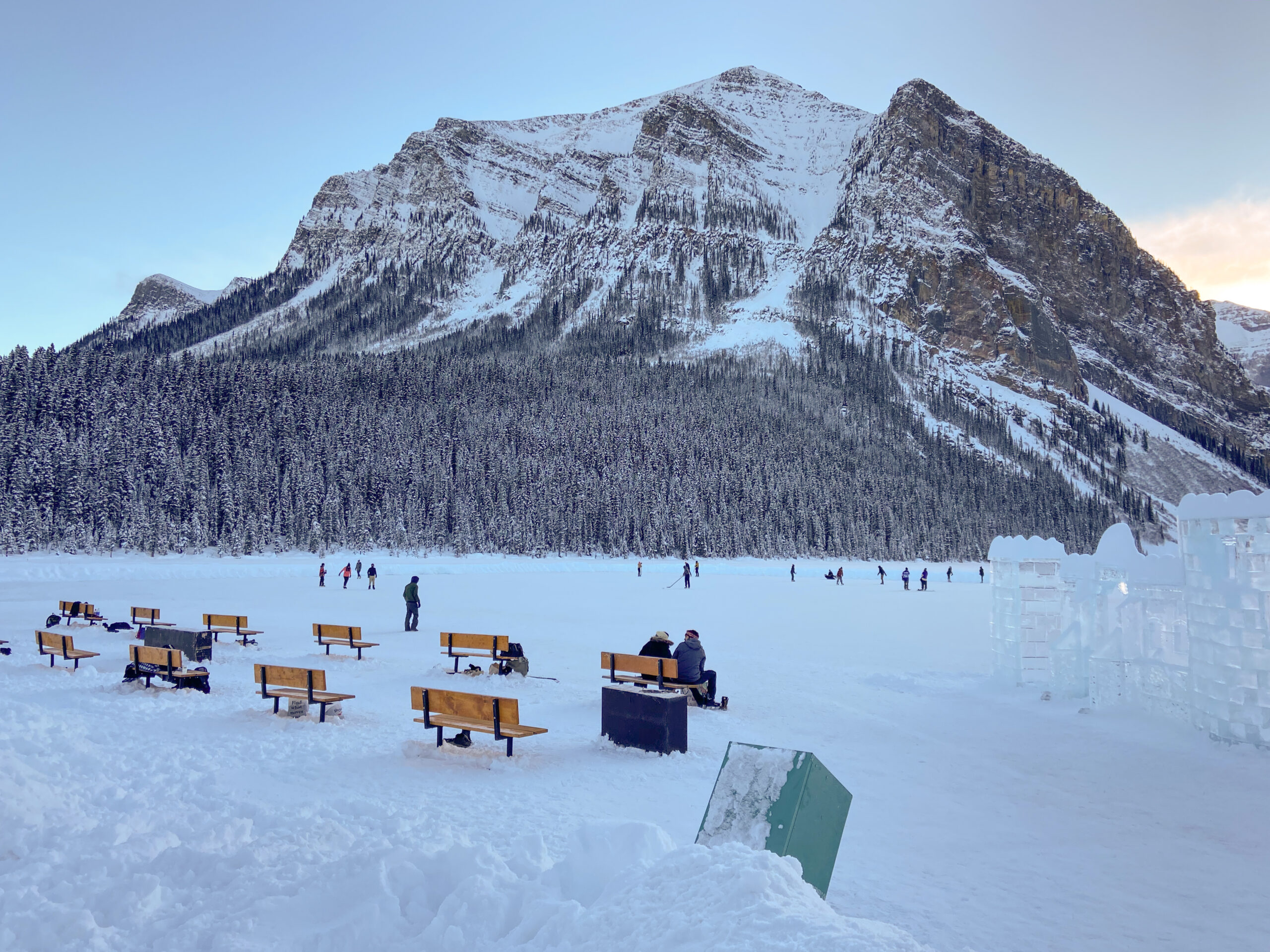 Lake Louise Ice Skating Rink