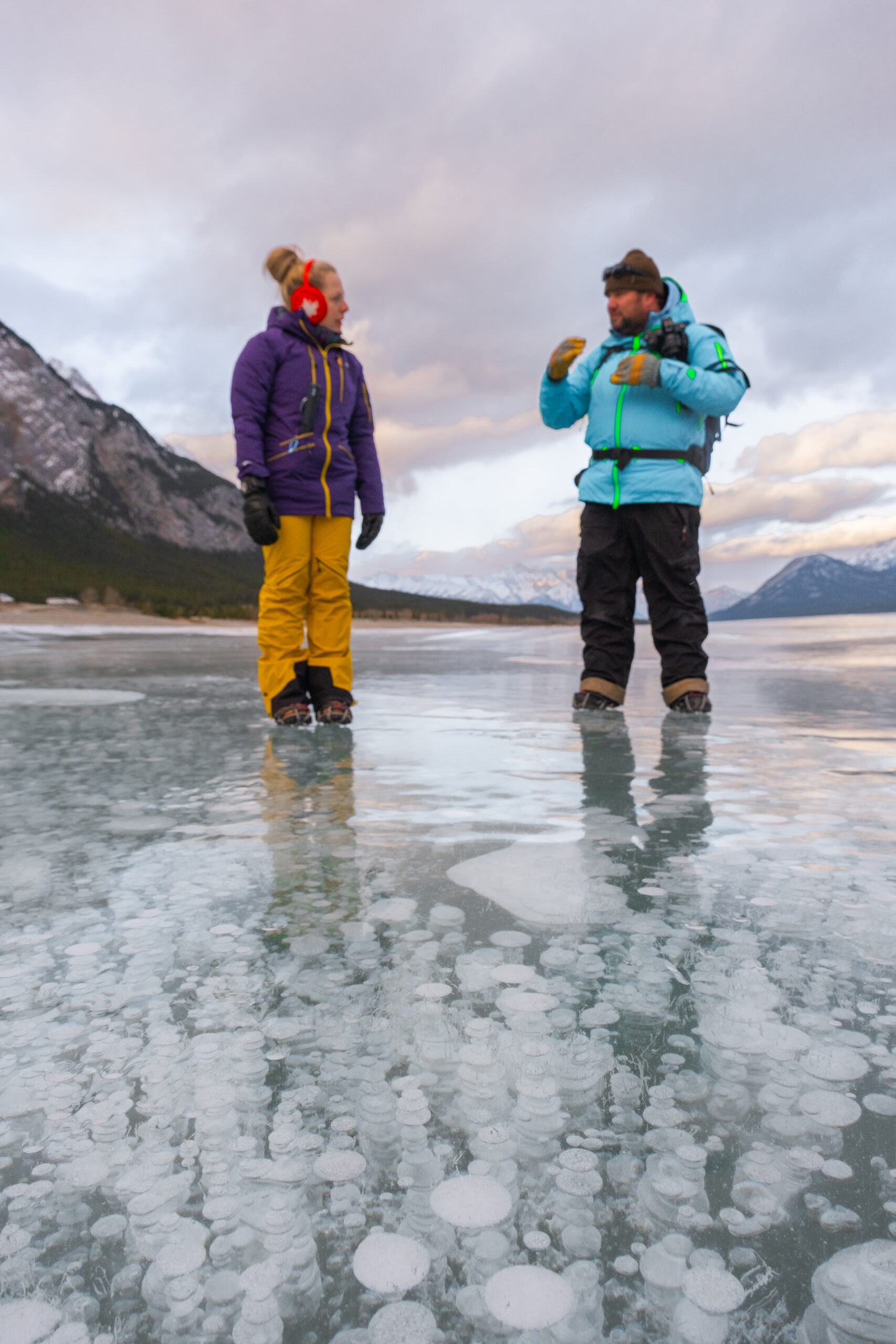 Abraham Lake in Alberta