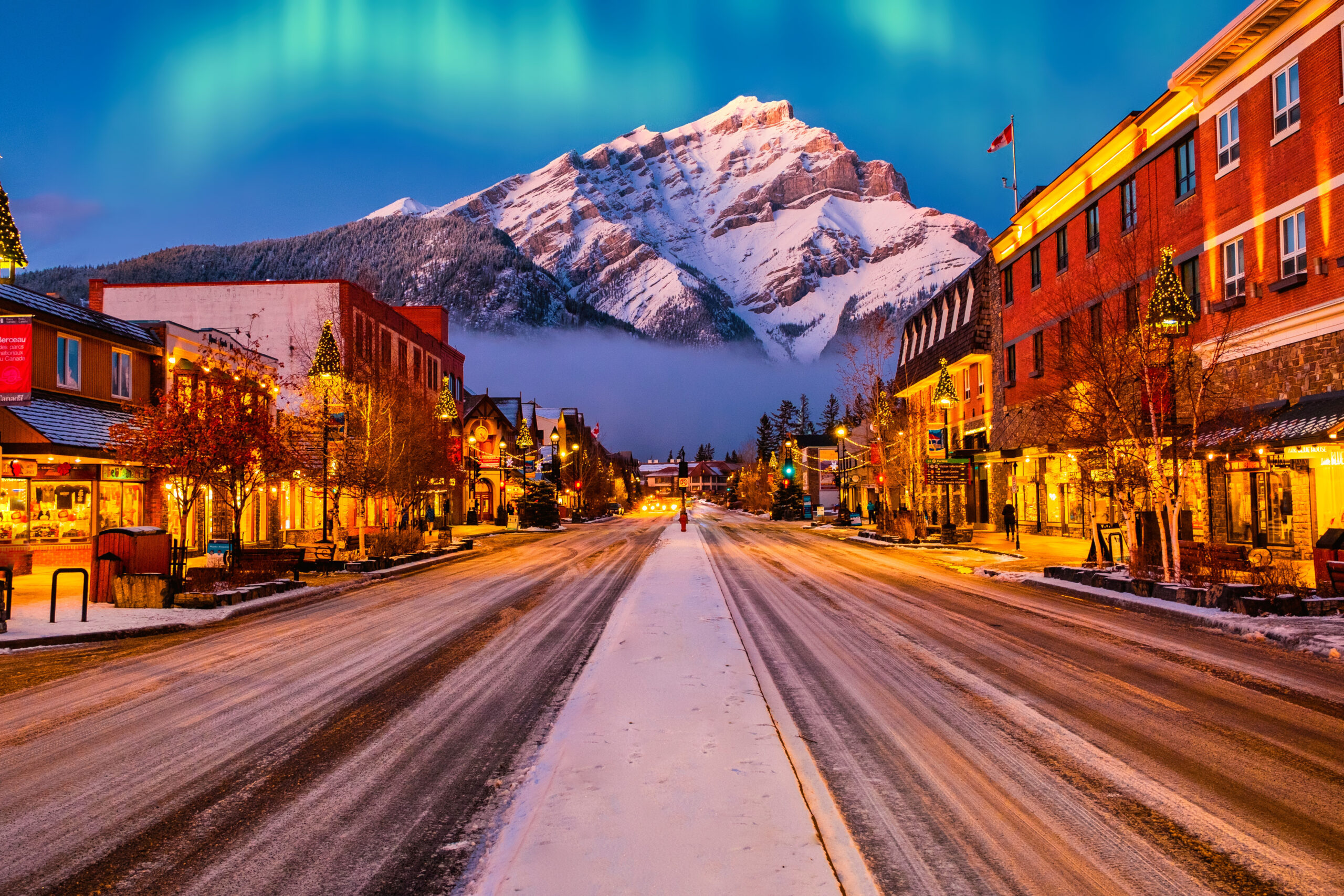 Town of Banff - Alberta - Canada