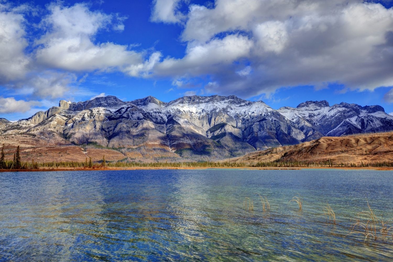 Jasper Lake and Talbot Lake