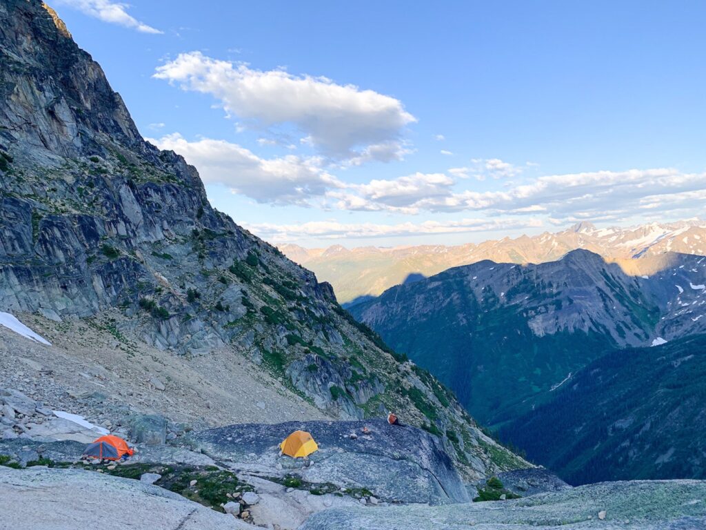 Hiking the Kain Hut Trail to Applebee Campground in Bugaboo Provincial Park