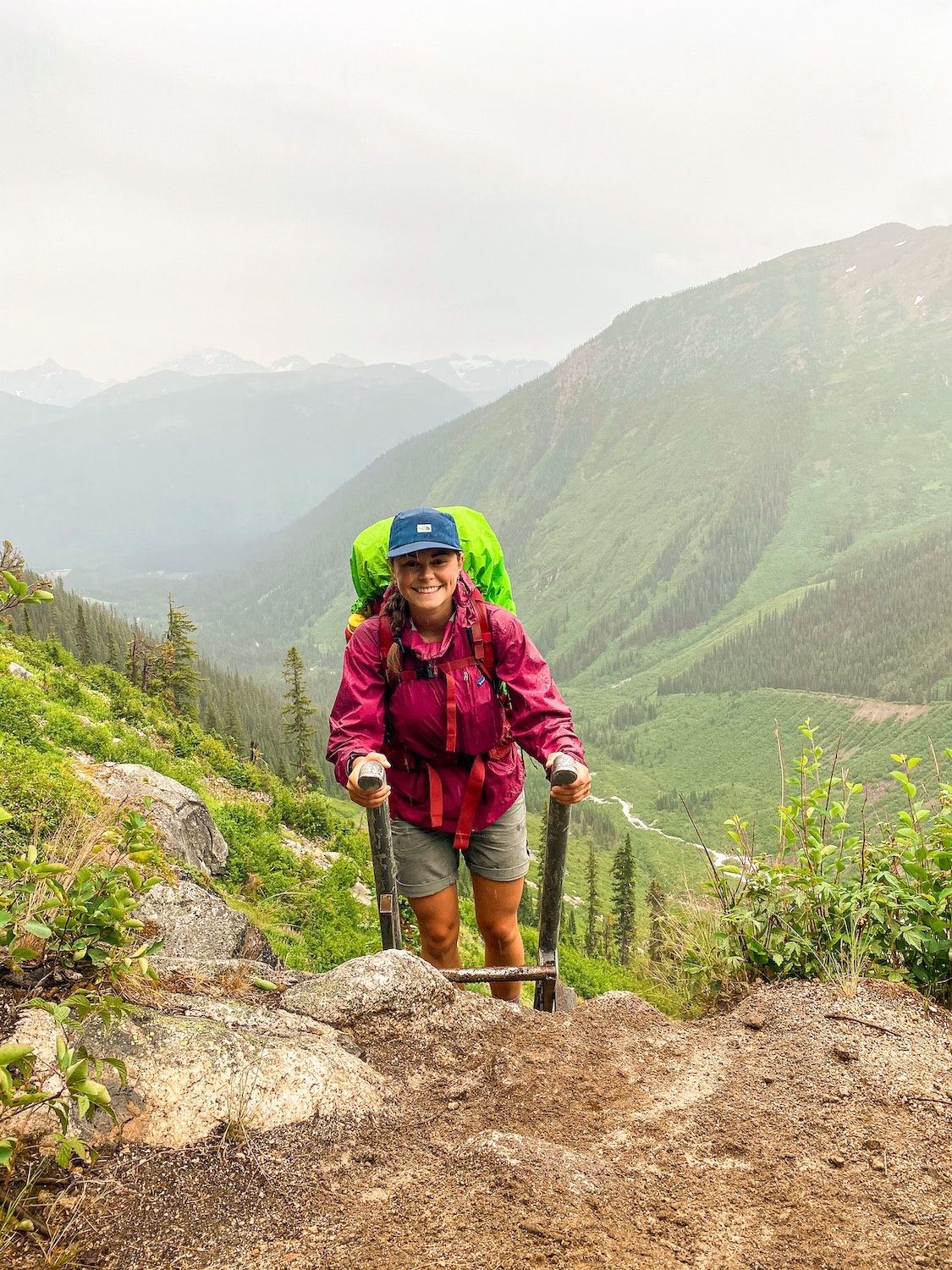 hiking to the applebee dome campground