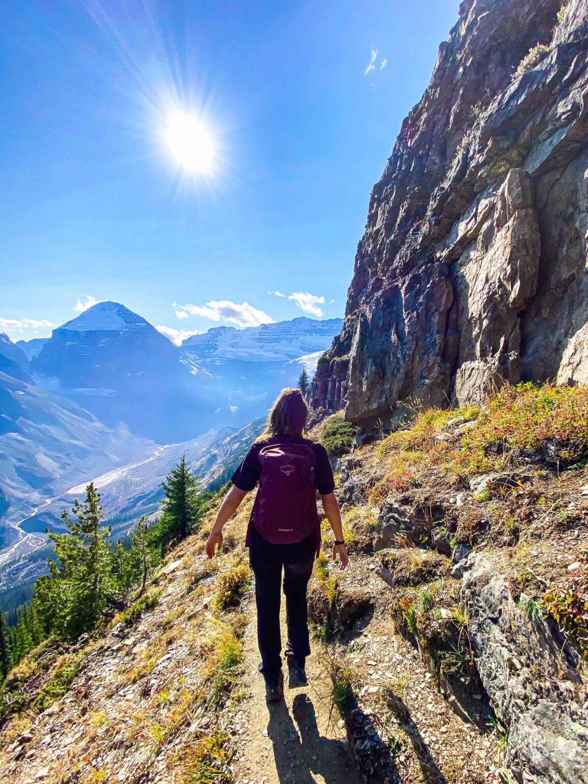 How to Hike Devil's Thumb in Lake Louise
