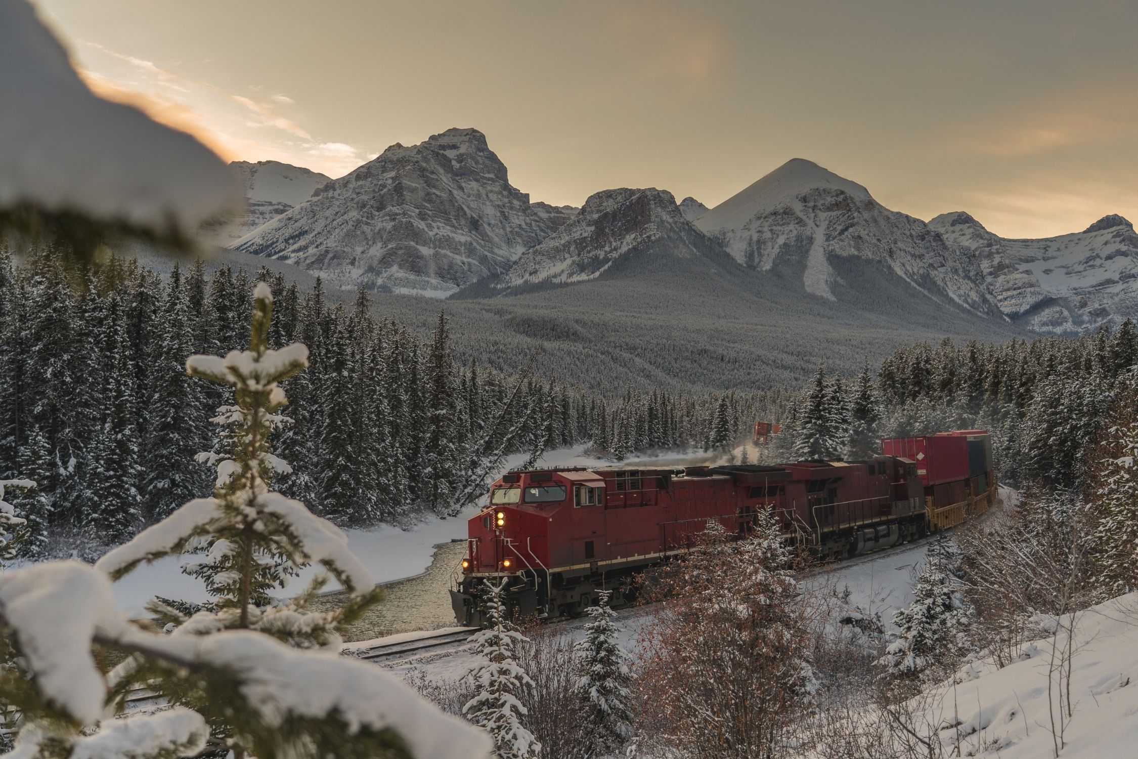 Train Passing Morant's Curve