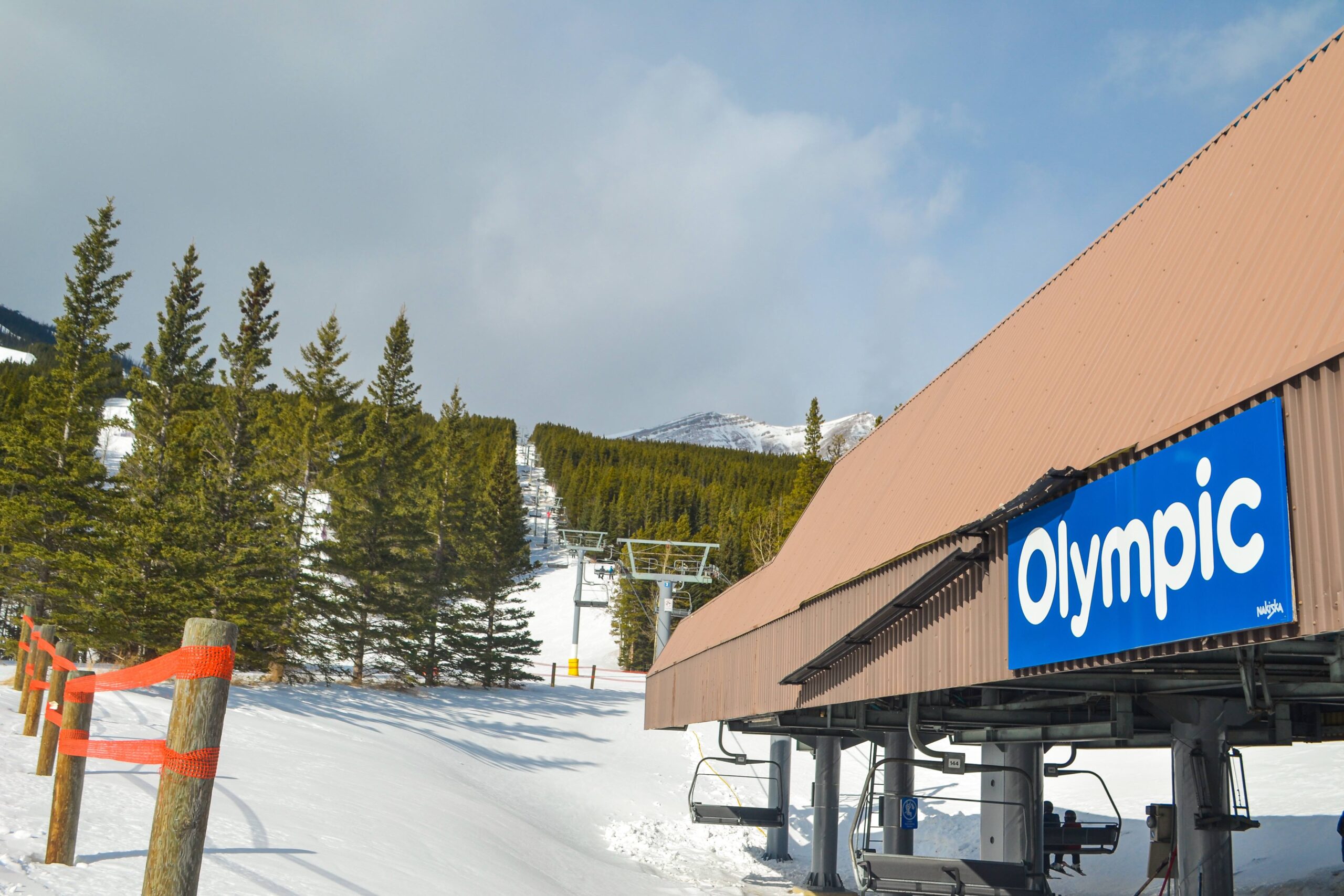 The Olympic Chair at the Nakiska Ski Resort