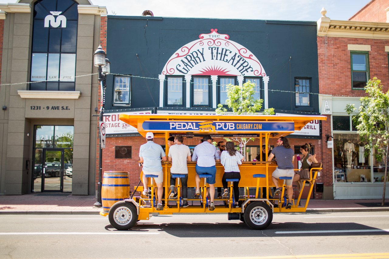 Pedal Pub Tour calgary