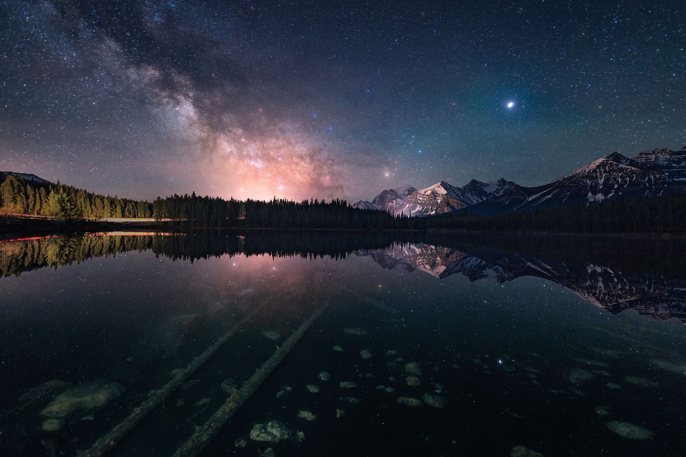 Herbert Lake At Night
