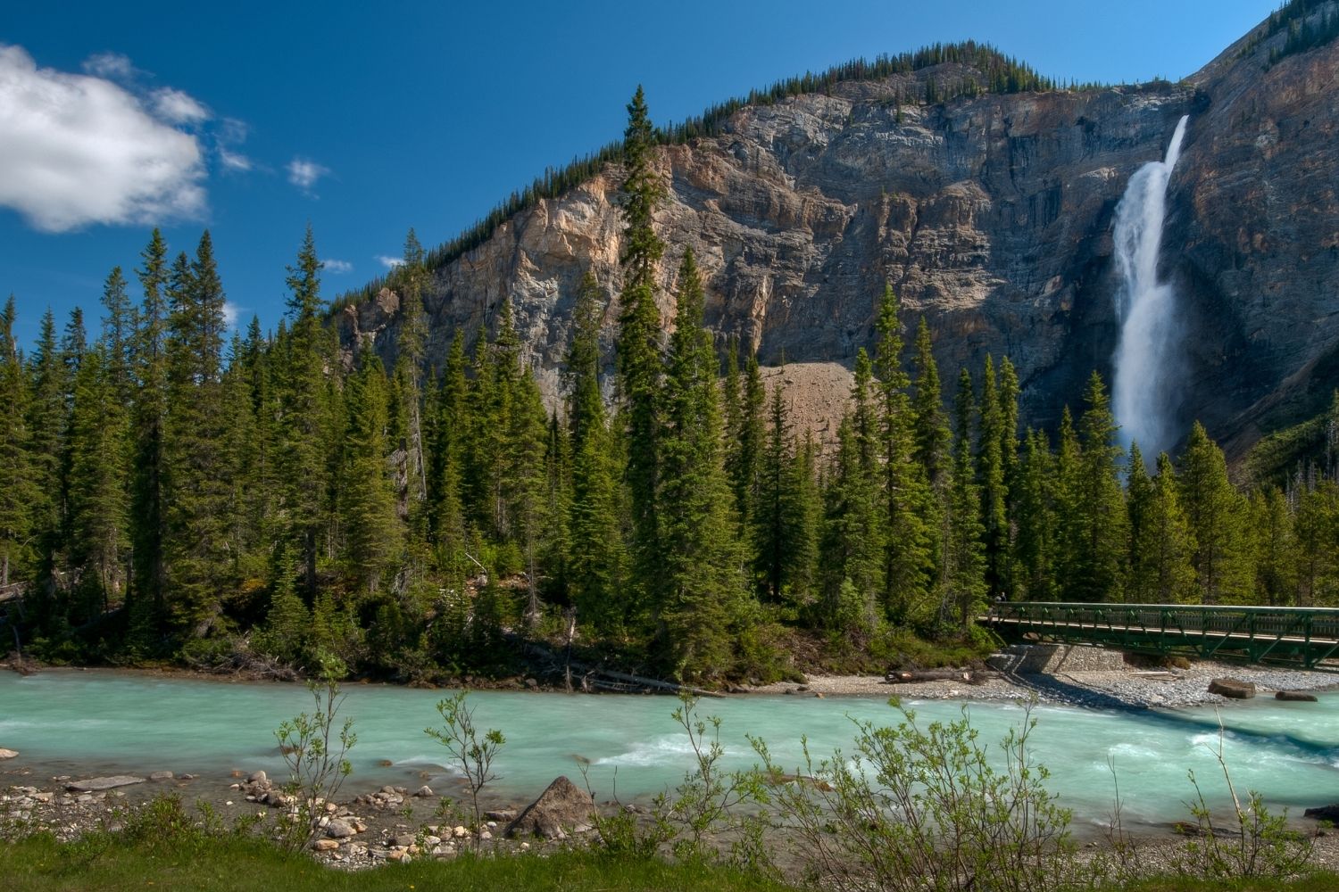 Takakkaw Falls hike