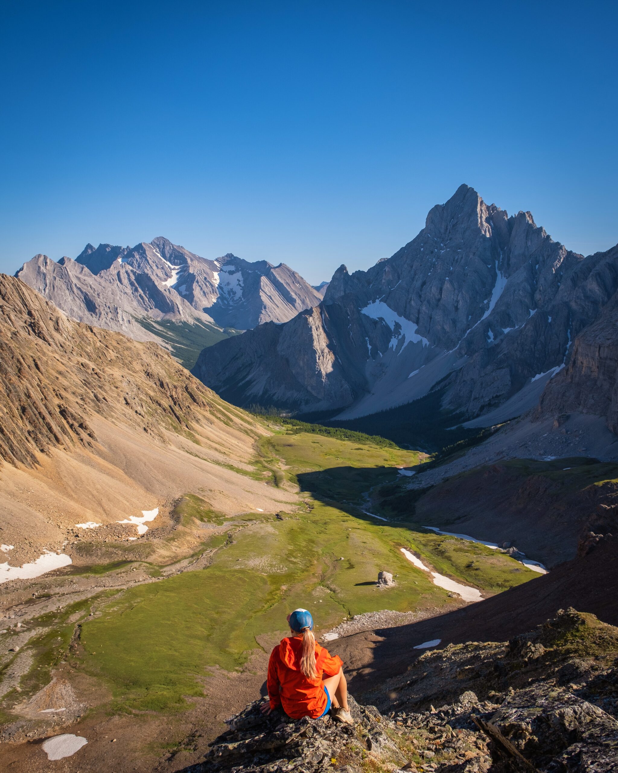 Natasha on Piper Pass in Kananaskis