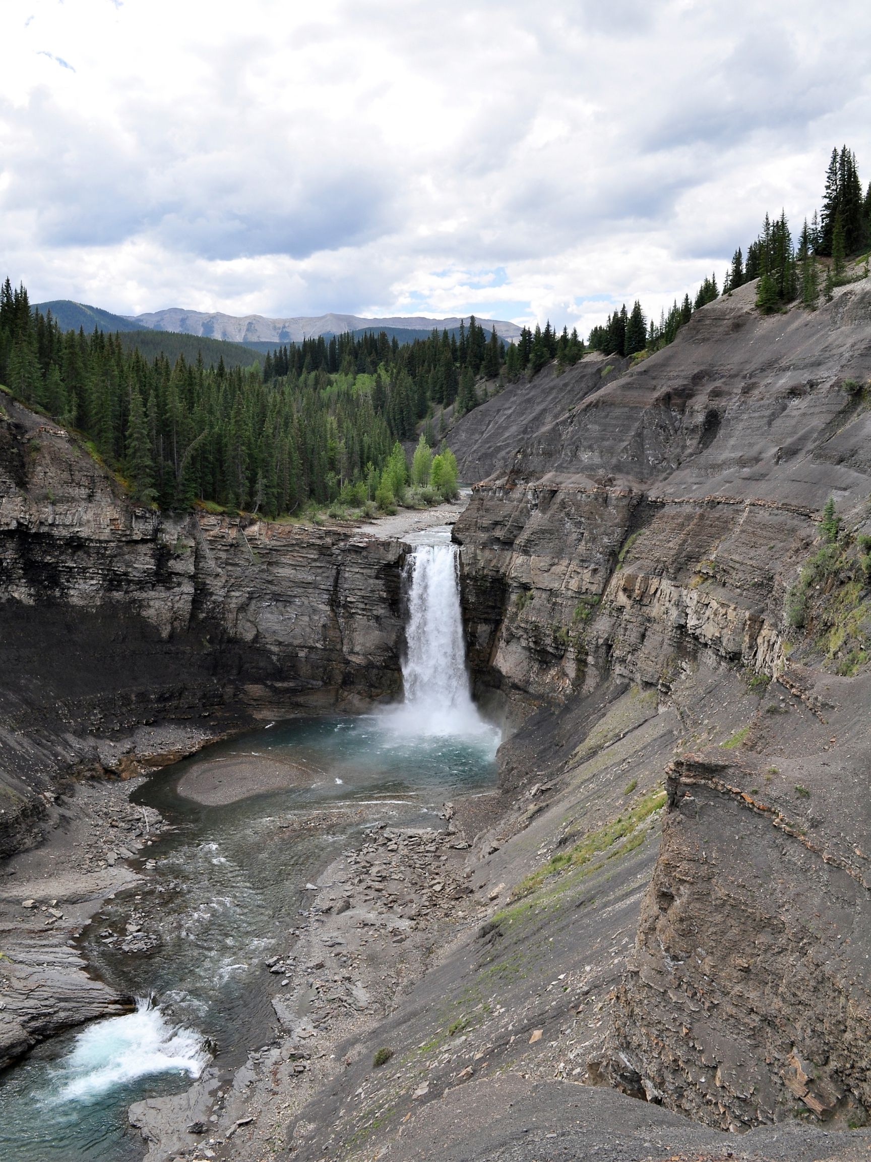 things to do in nordegg, alberta - crescent falls