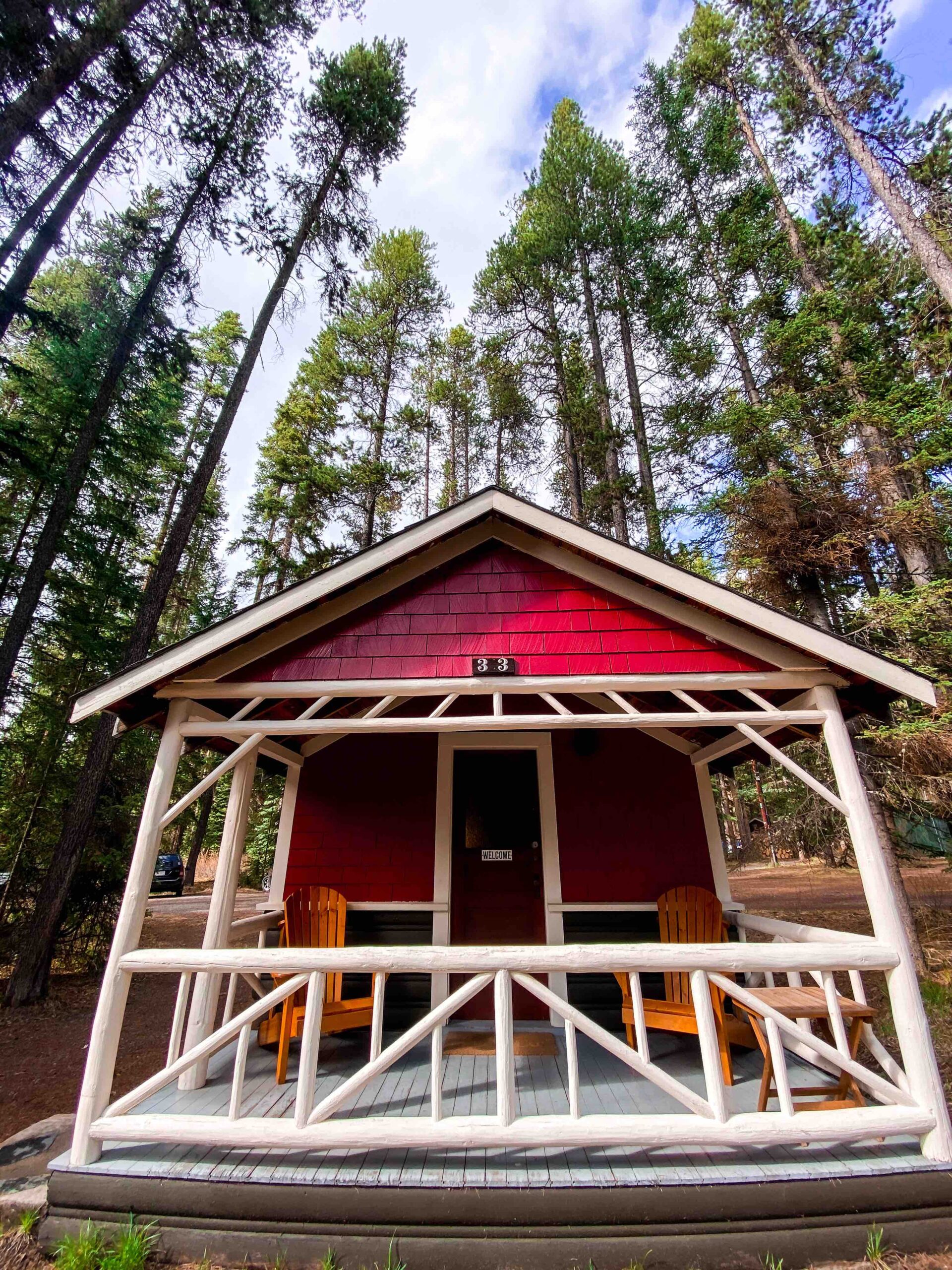 Stay at Johnston Canyon Bungalows
