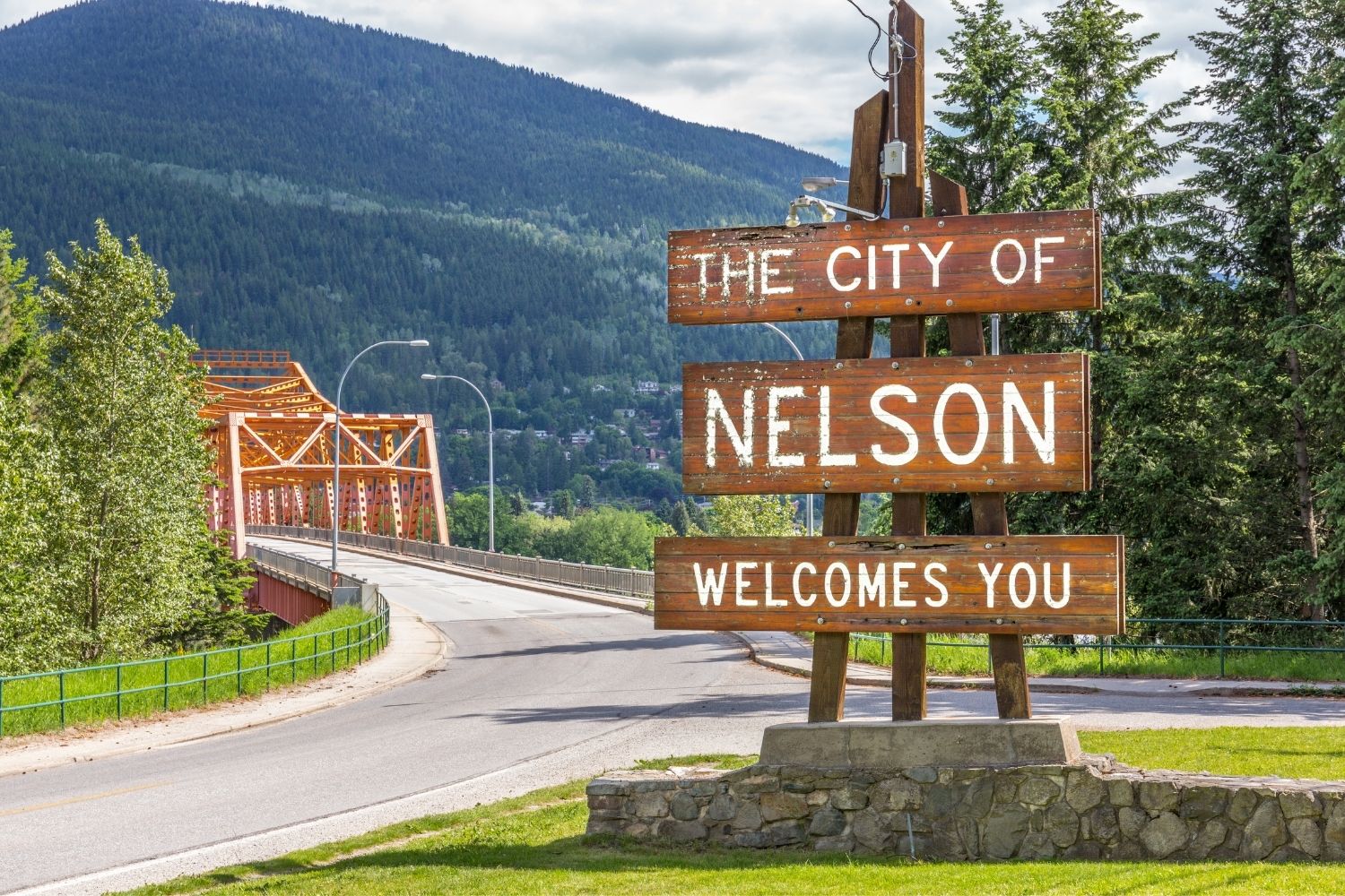 Nelson Welcome Sign 