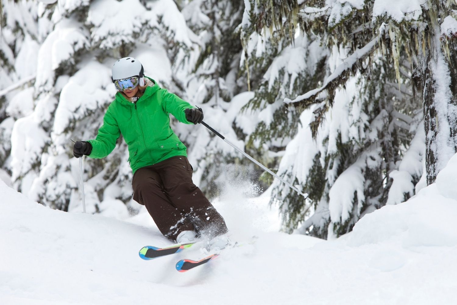 Whitewater Tree skiing