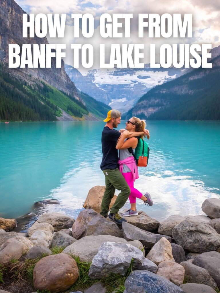 How Far is Banff from Lake Louise?
