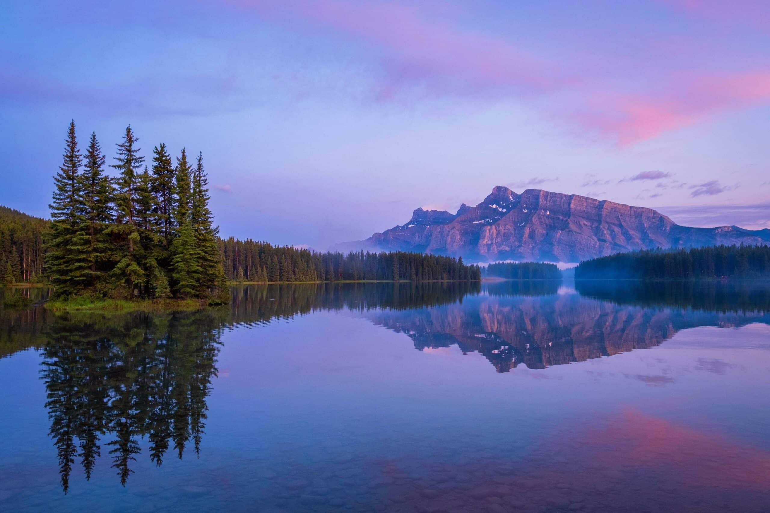 Two Jack Lake • ULTIMATE Guide to Visiting This Classic Banff Lake