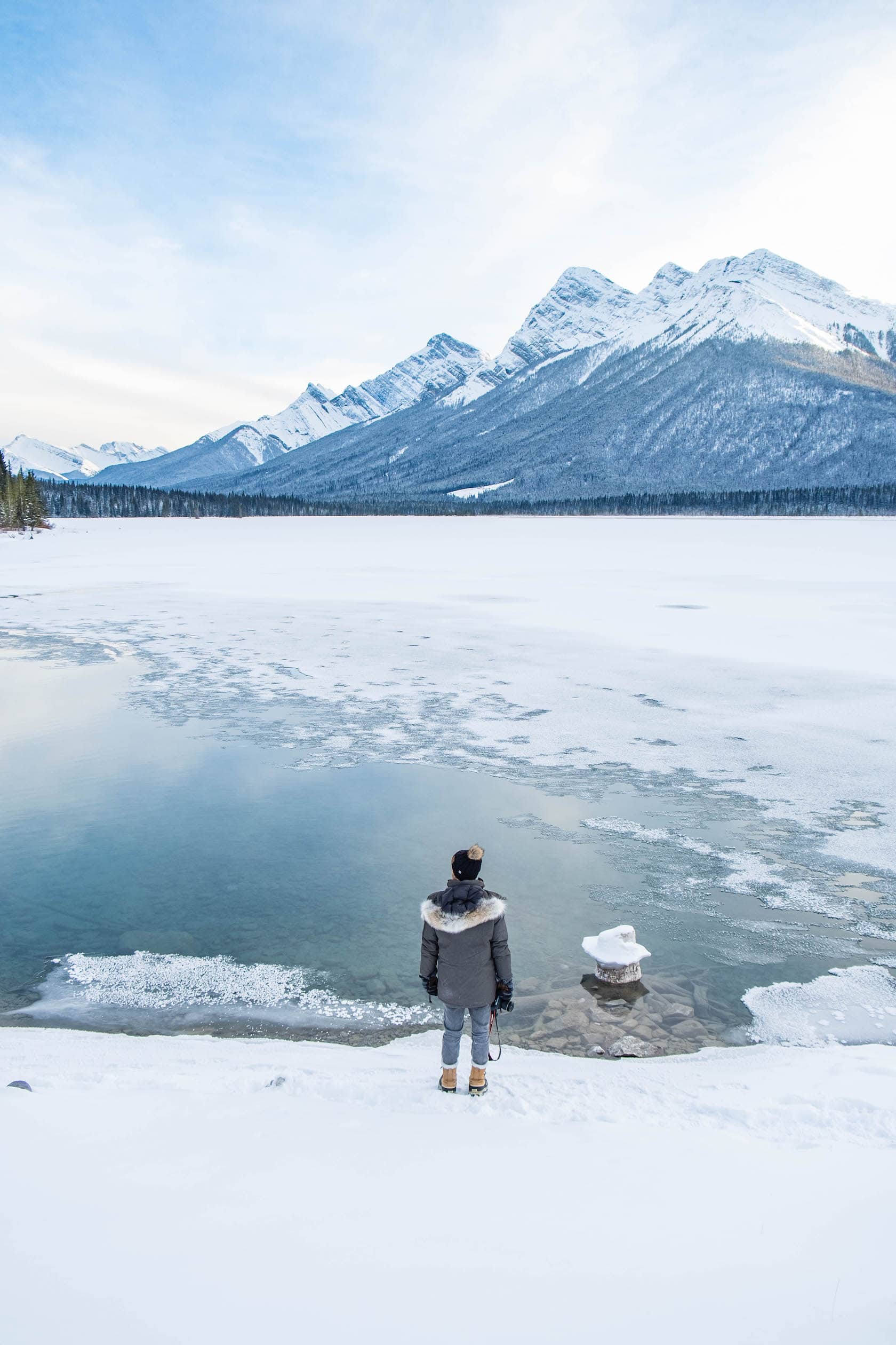 banff in the winter