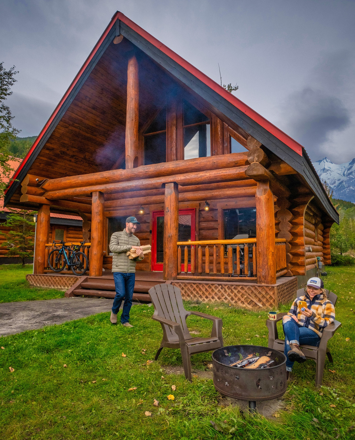 Moose Creek and Moose Creek Cabin, This handy source of wat…