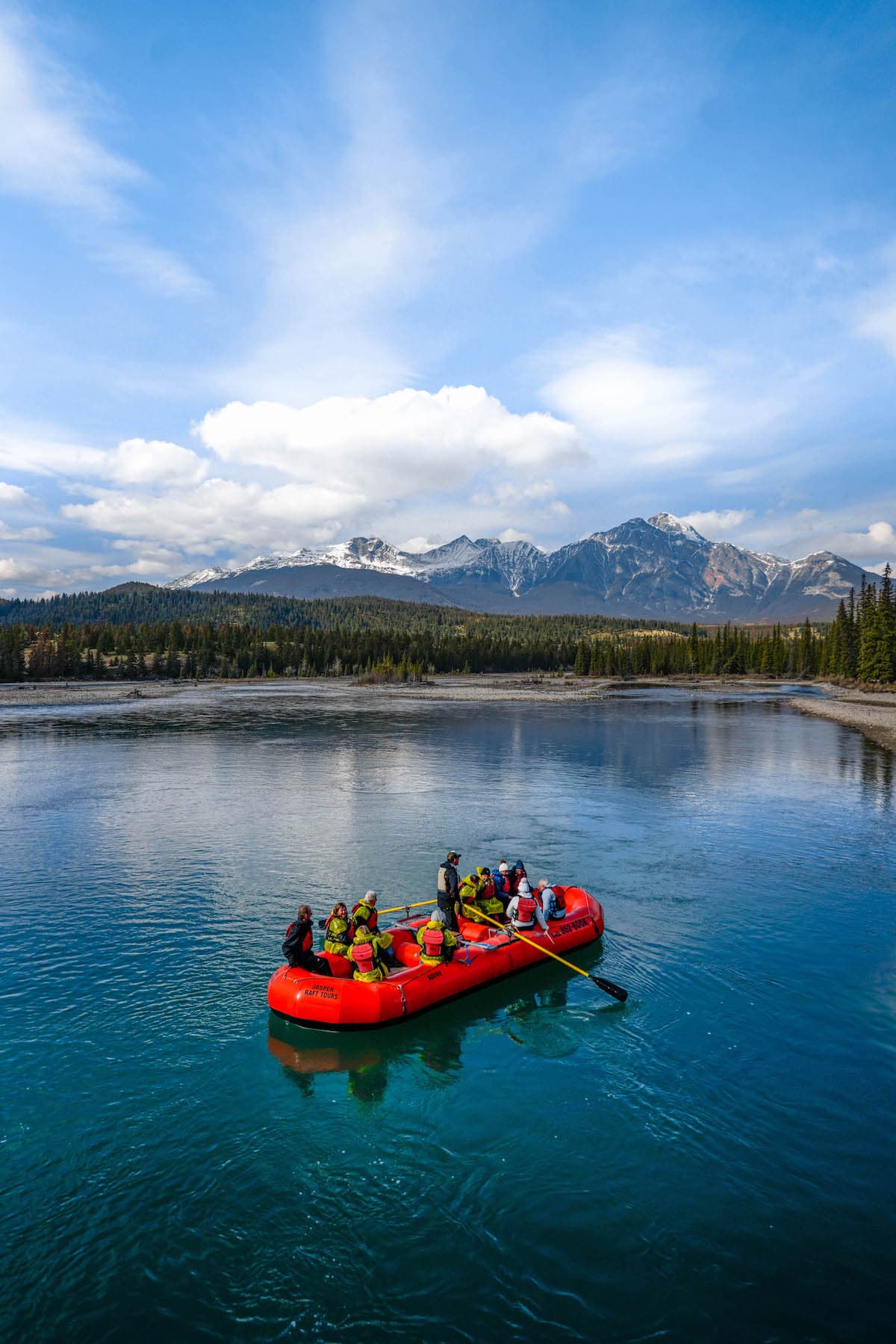 float tour in jasper