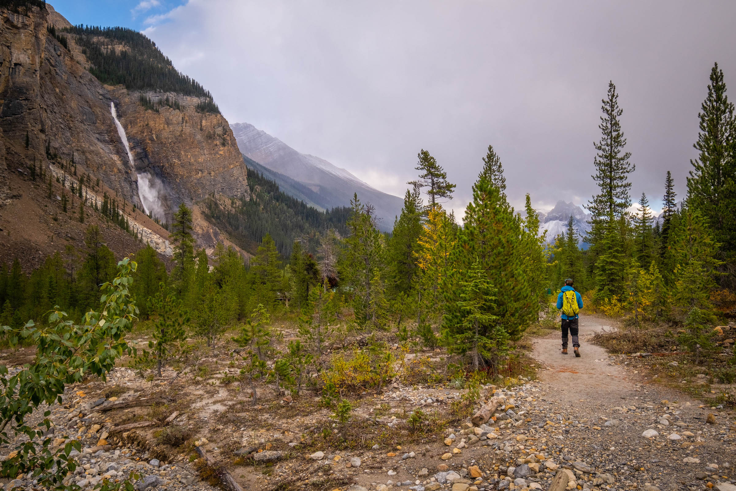 Takakkaw Falls in Yoho