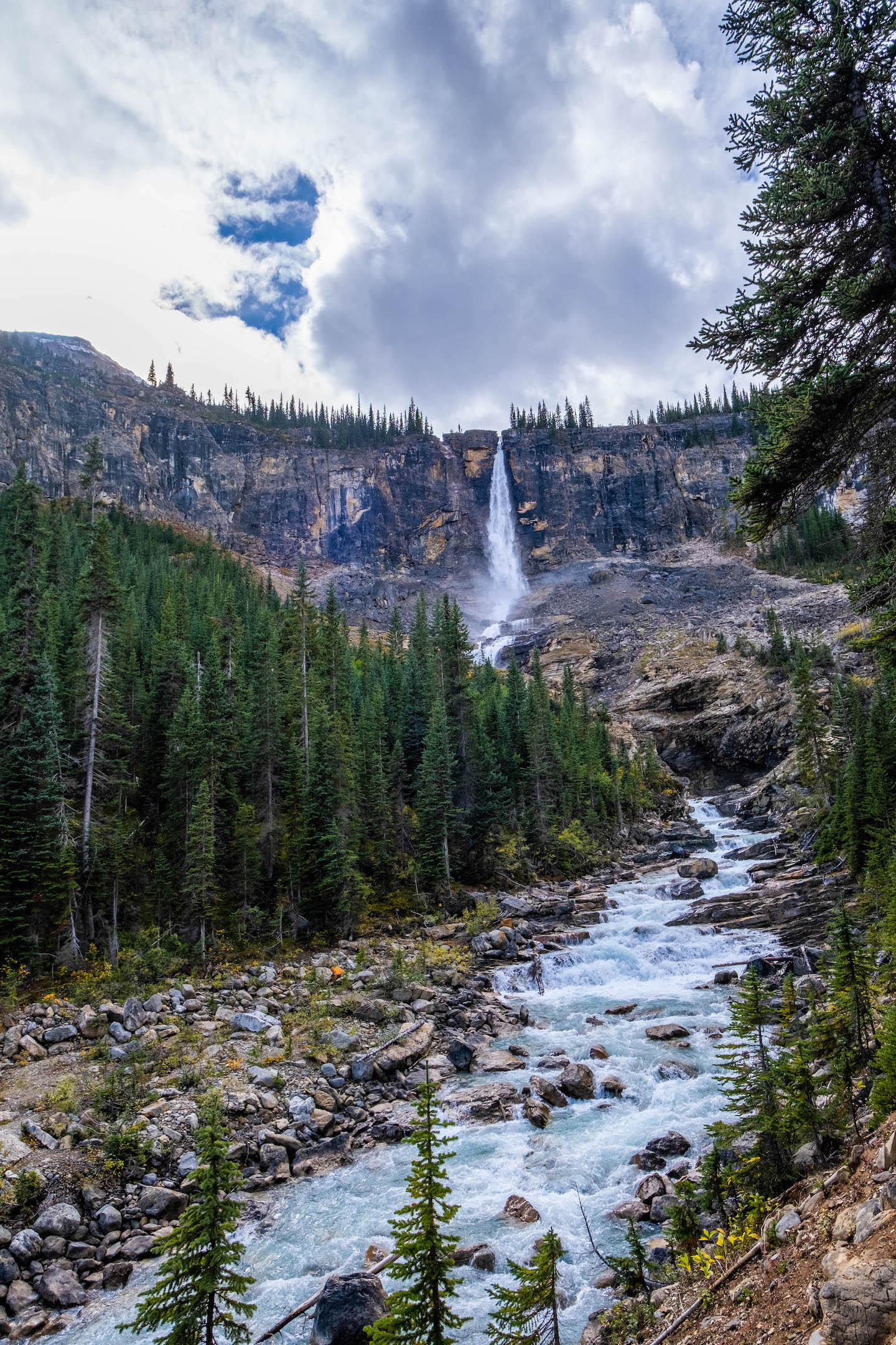 Twin Falls in yoho 