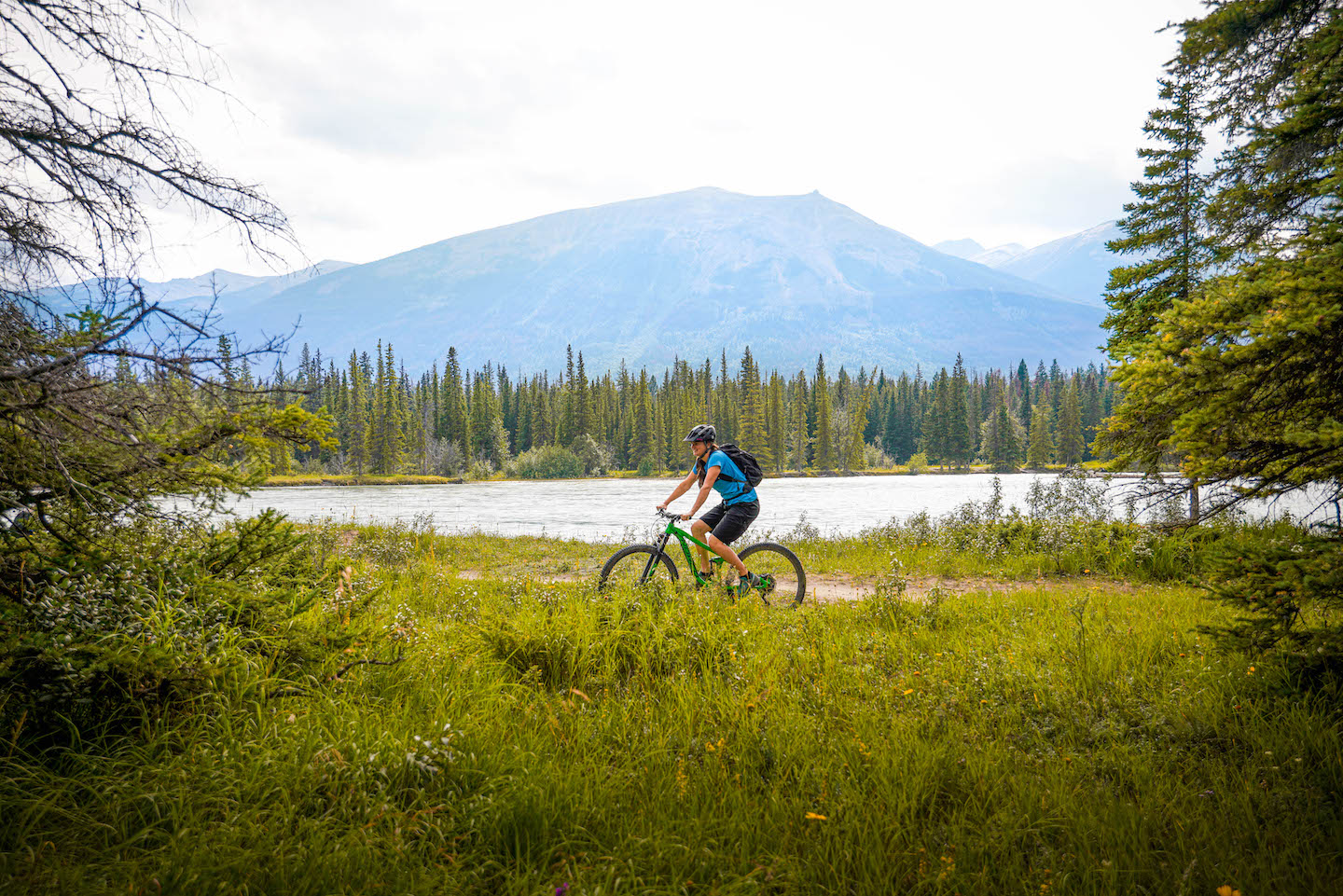 mountain biking in jasper