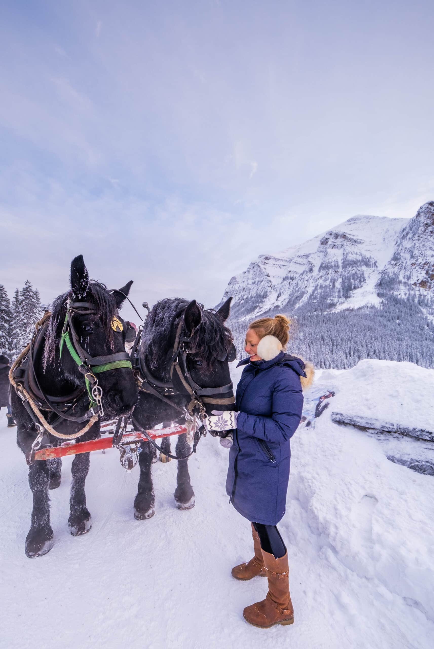 lake louise sleigh ride