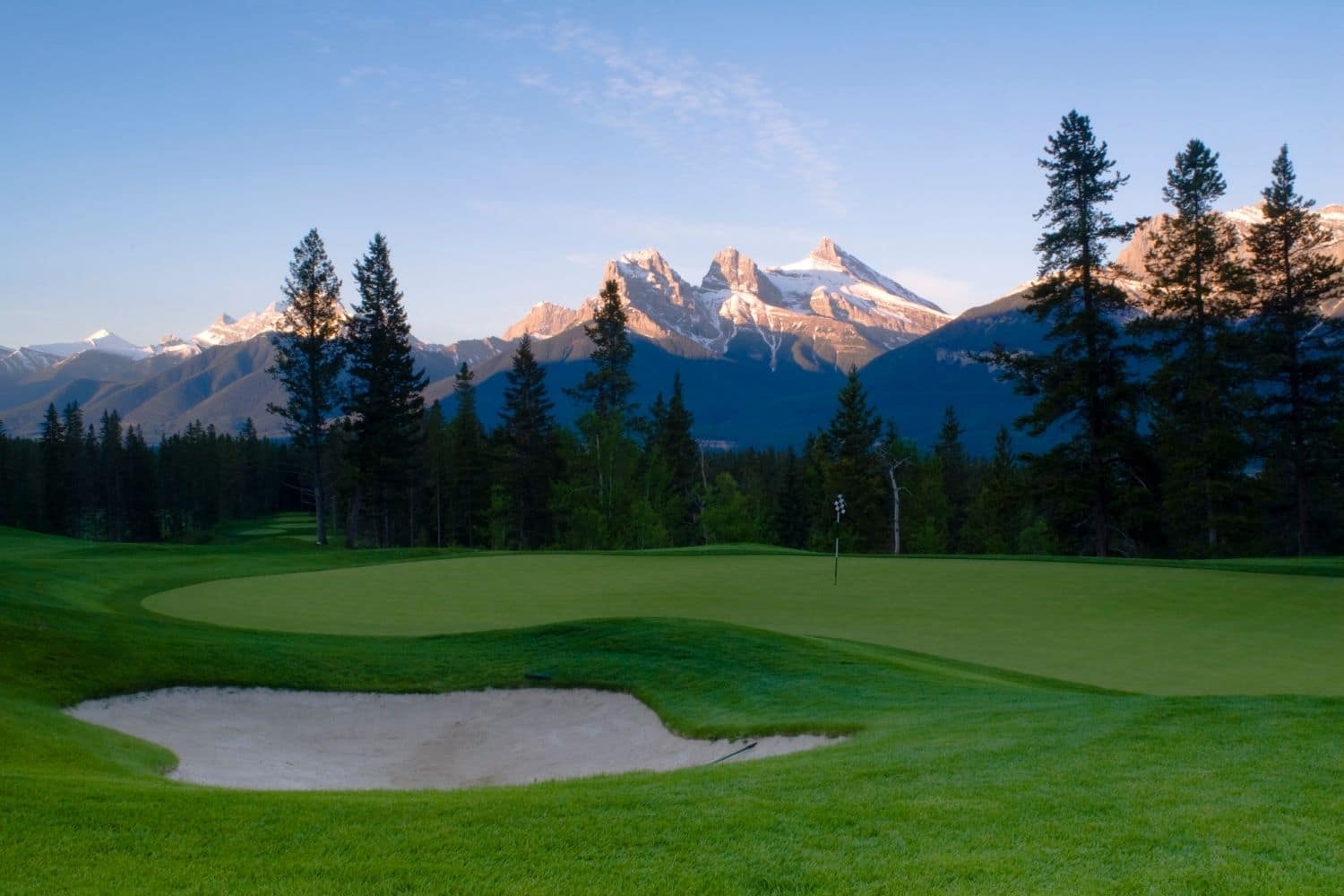 Golfing in Canmore