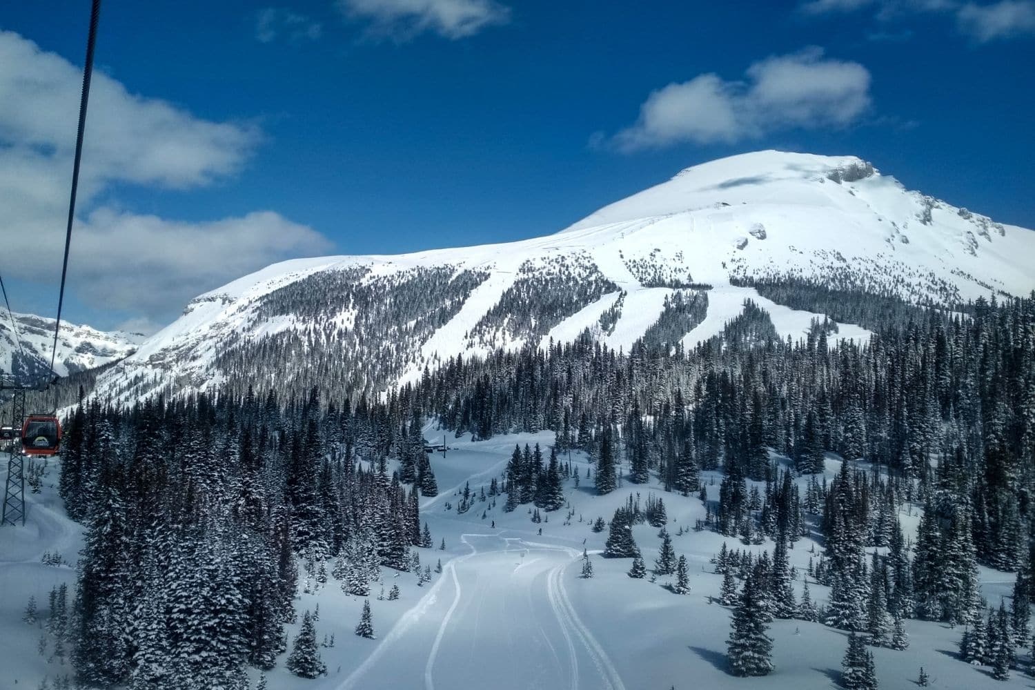 banff in winter